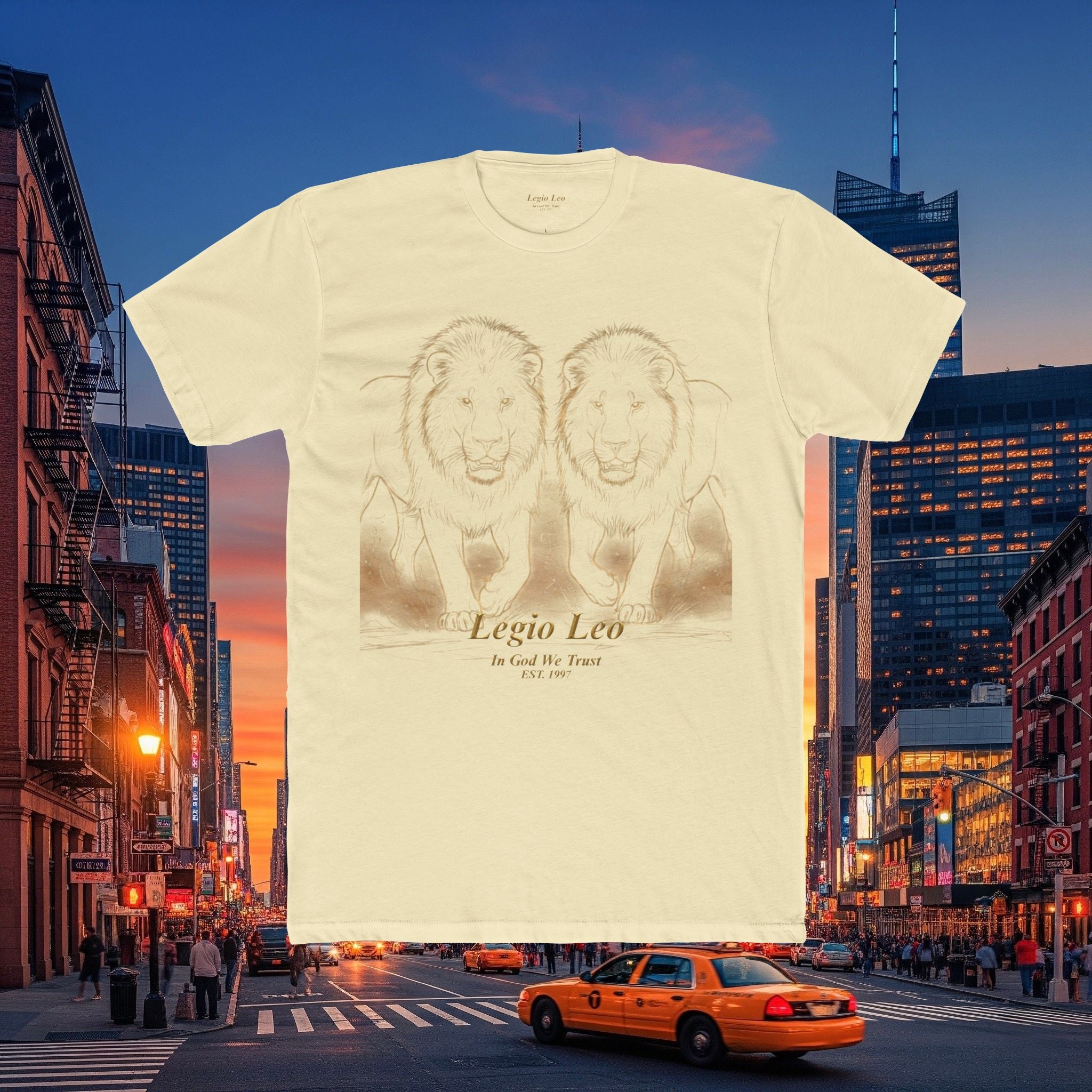 Legio Leo Brothers 4 Life Cotton Crew Tee