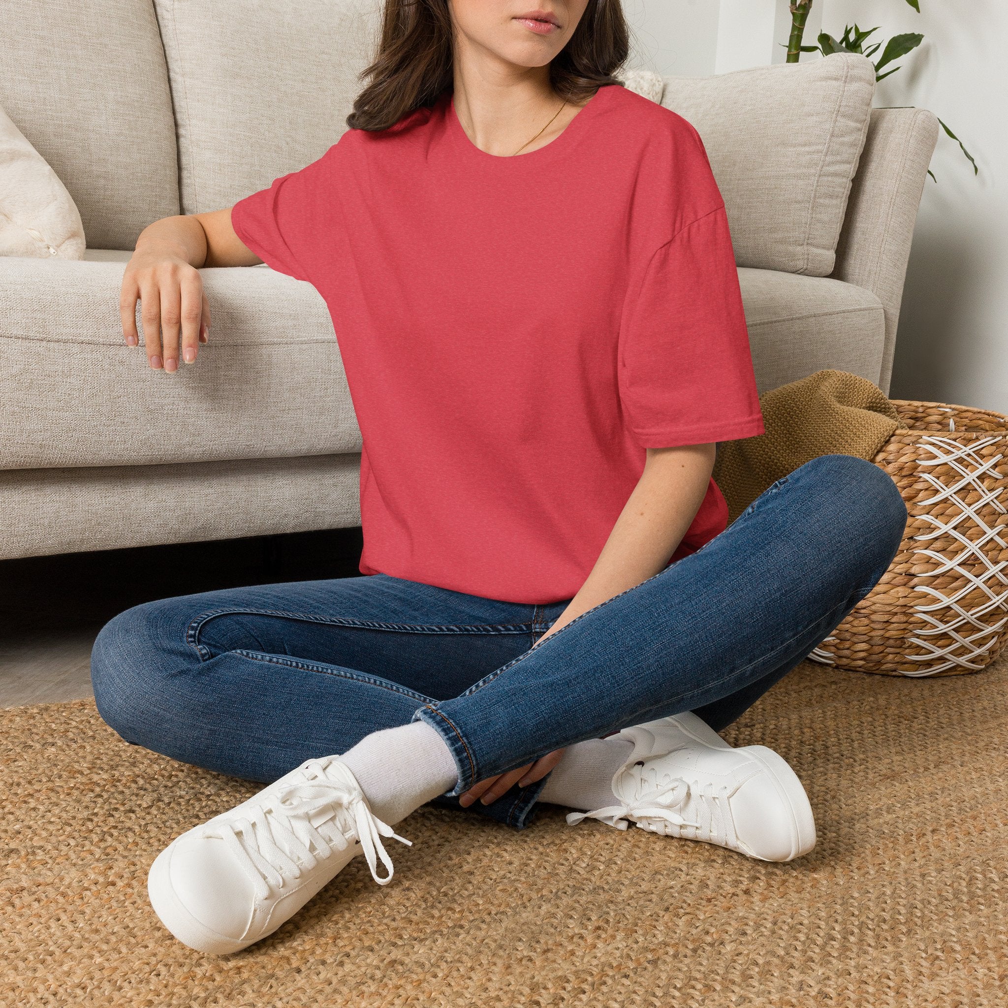 Plain T‑Shirt — Classic Basic Crewneck Tee
