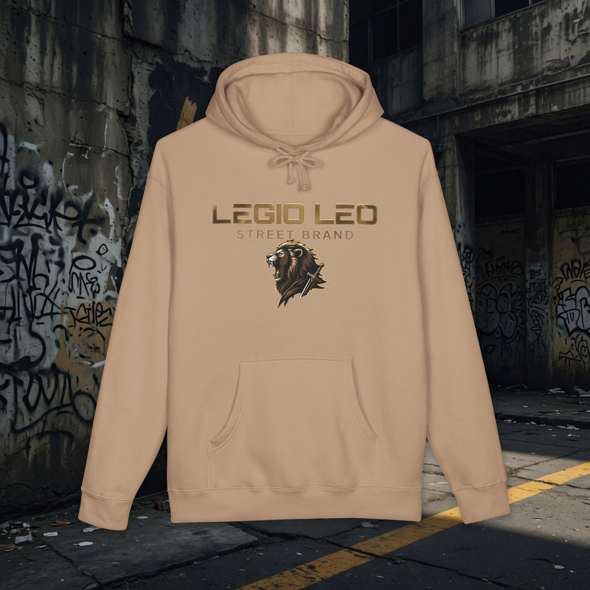 Legio Leo | Urban Street Wear | Unisex Heavyweight Hooded Sweatshirt