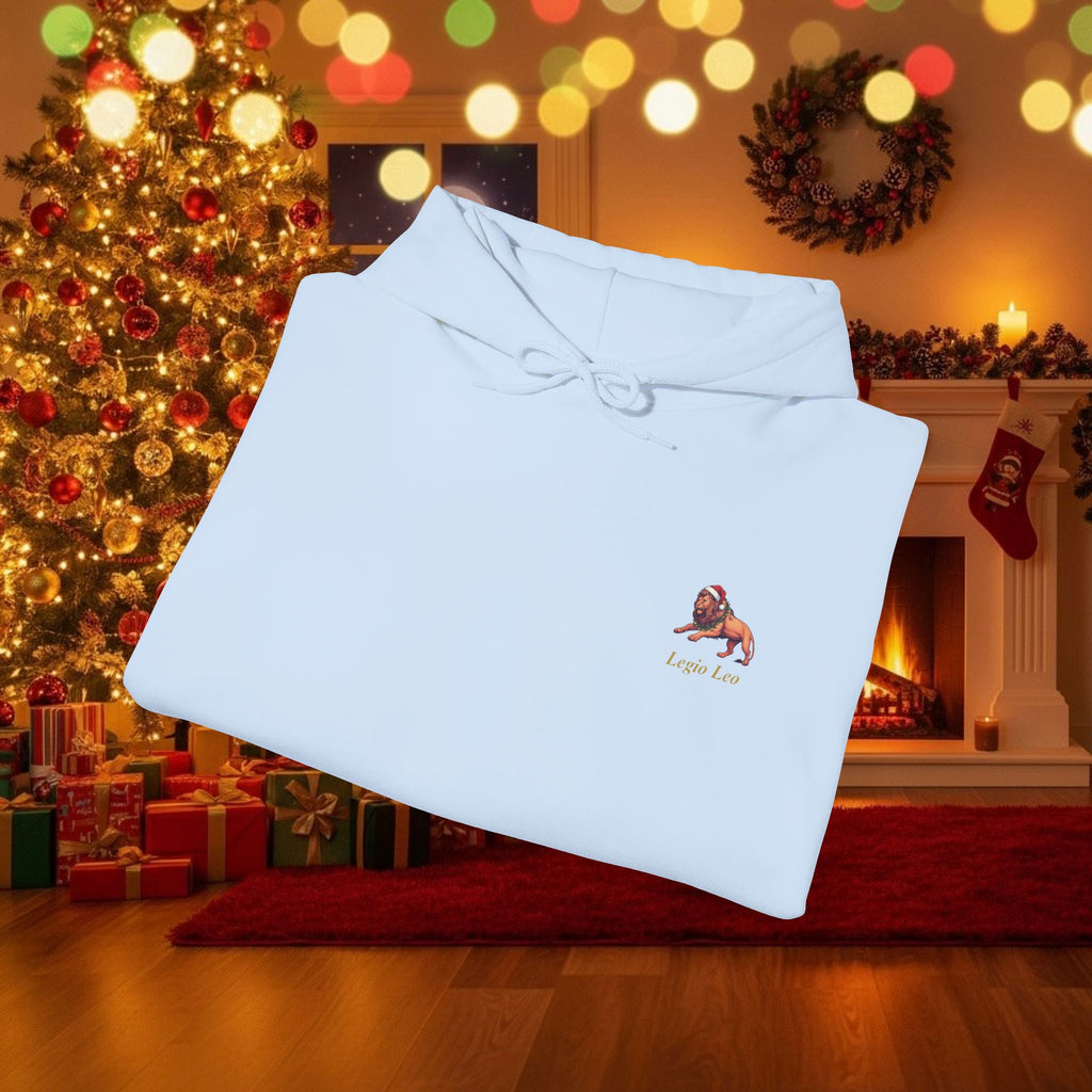 Christmas Legio Leo by DZ Royal Cozy Unisex Hooded Sweatshirt