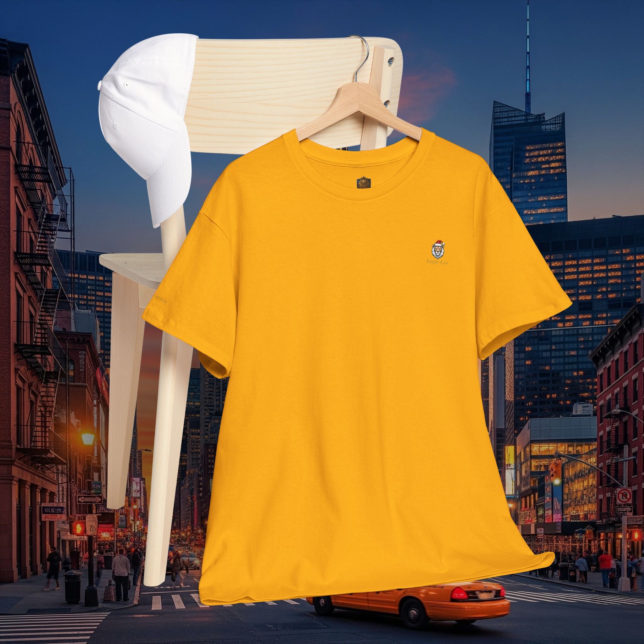 Christmas Holiday Legio Leo by DZ Royal Casual Cotton Tee