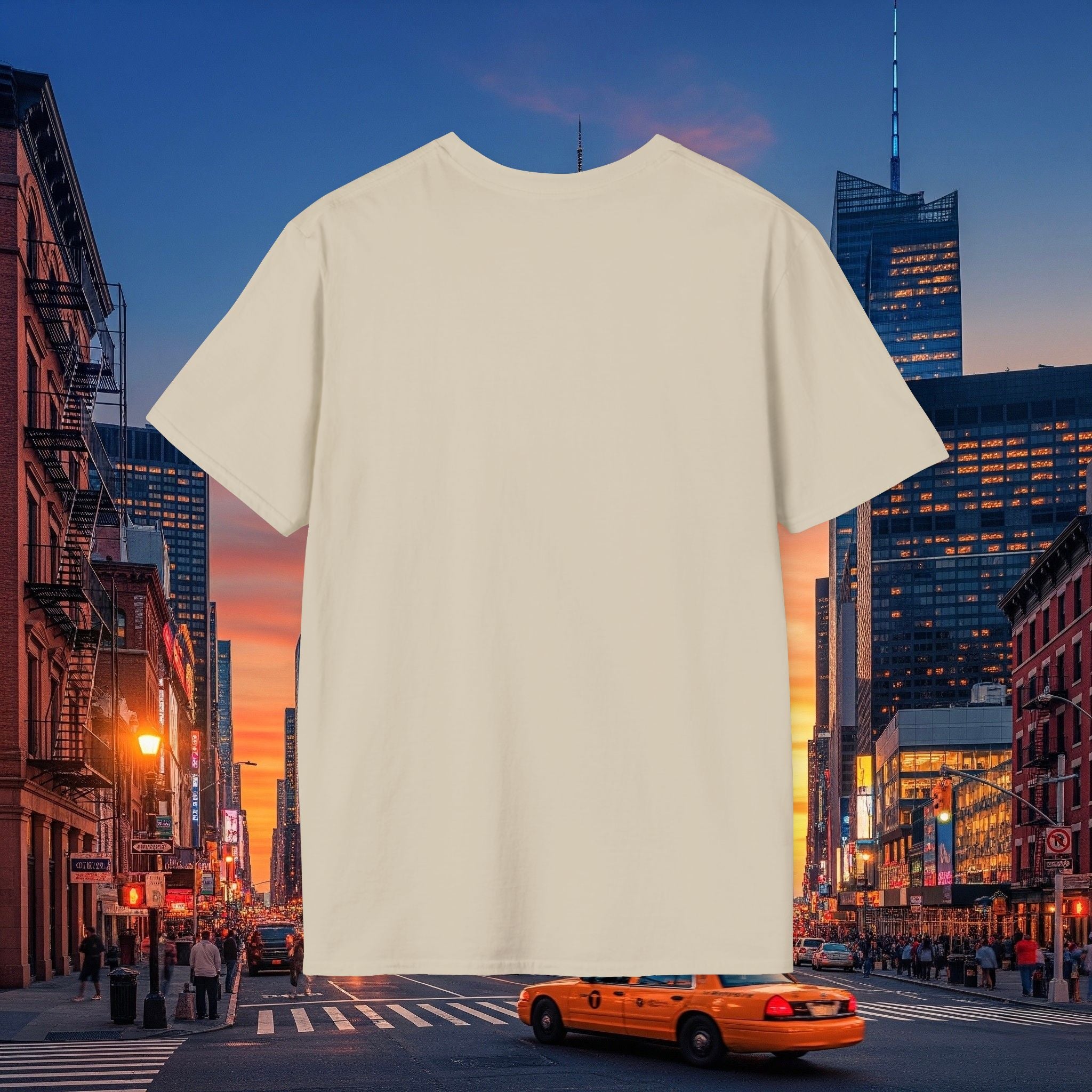 Plain T‑Shirt — Classic Basic Crewneck Tee