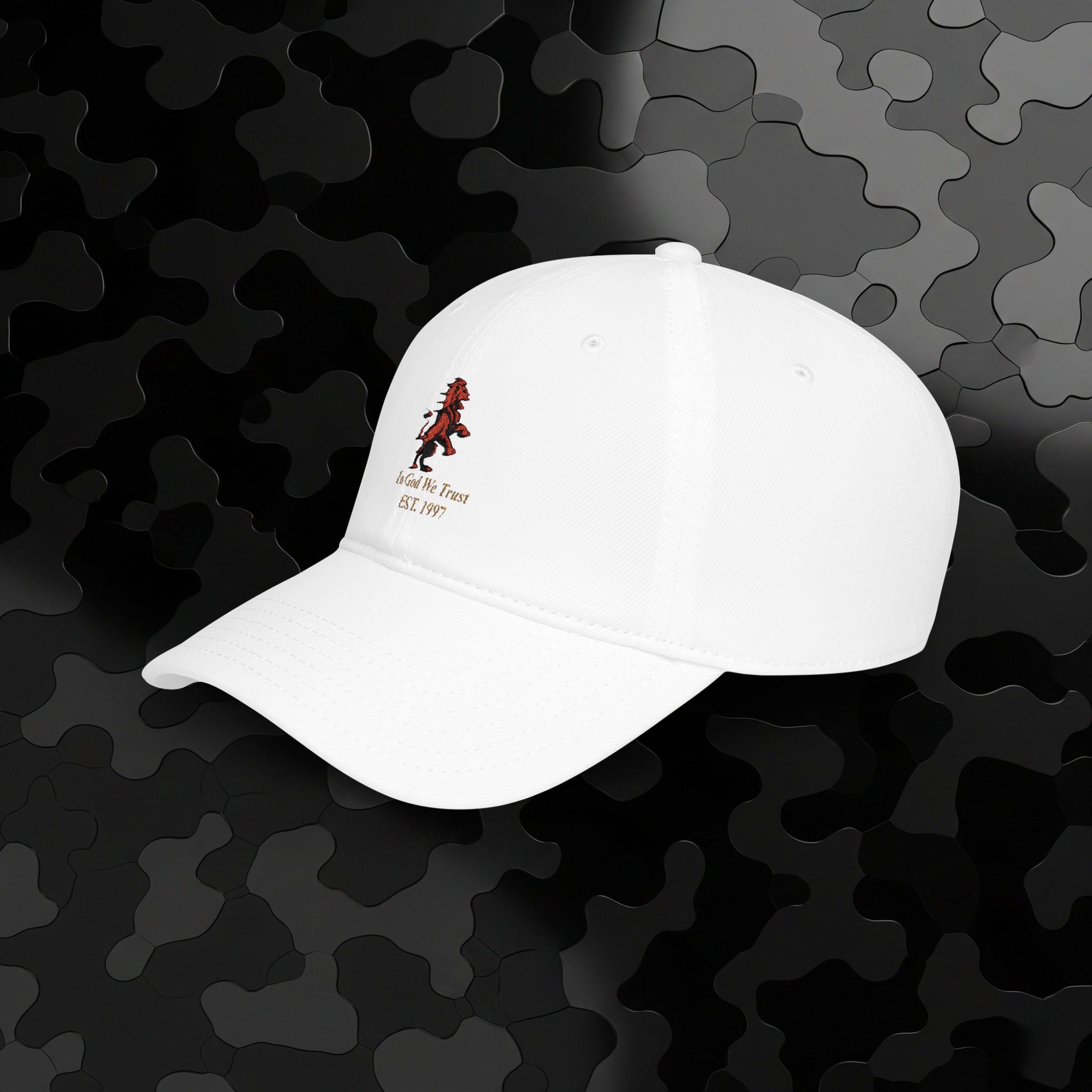 Low Profile Baseball Cap Classic Lion Logo Embroidery
