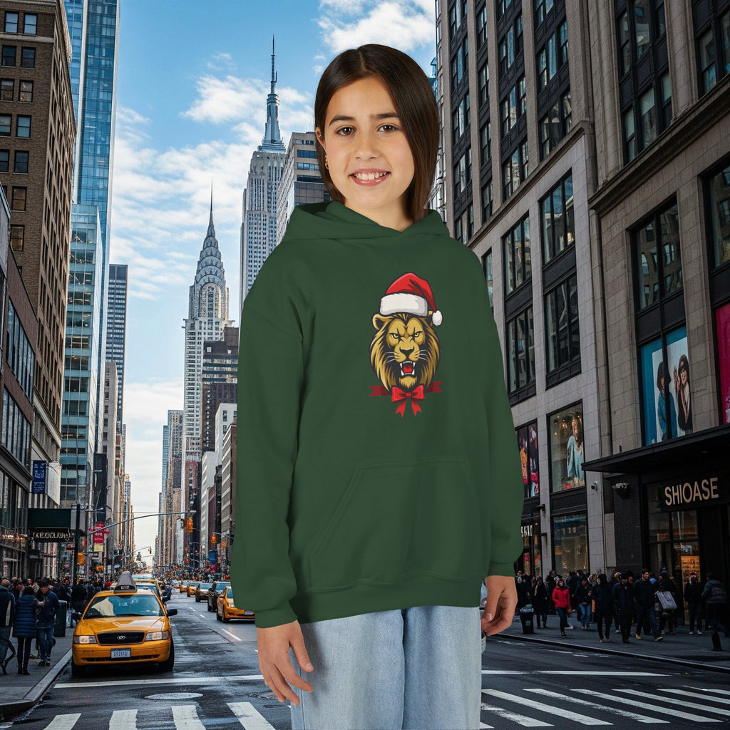 Christmas Legio Leo’s Youth Hoodie (Grown Lion)