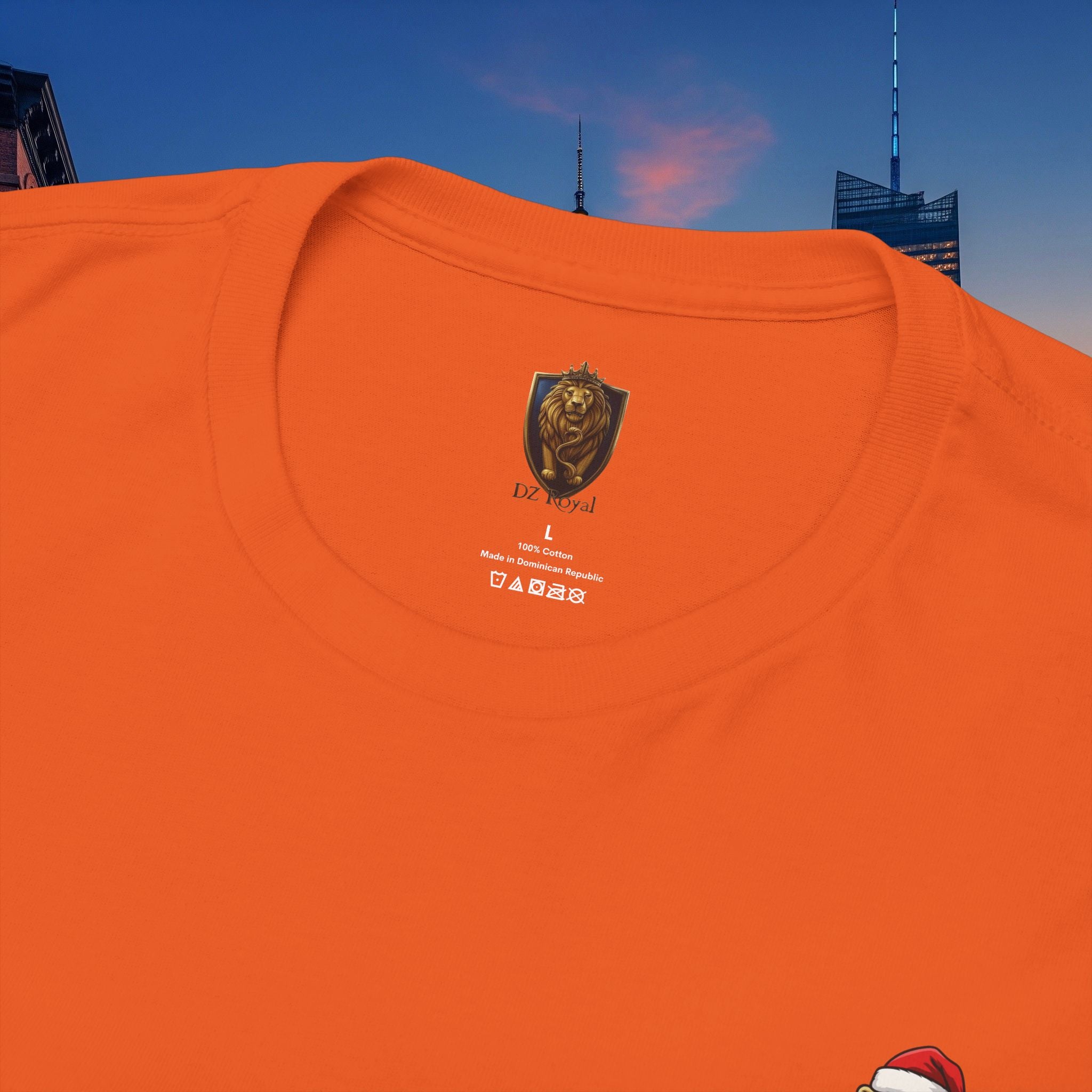 Christmas Holiday Legio Leo by DZ Royal Casual Cotton Tee