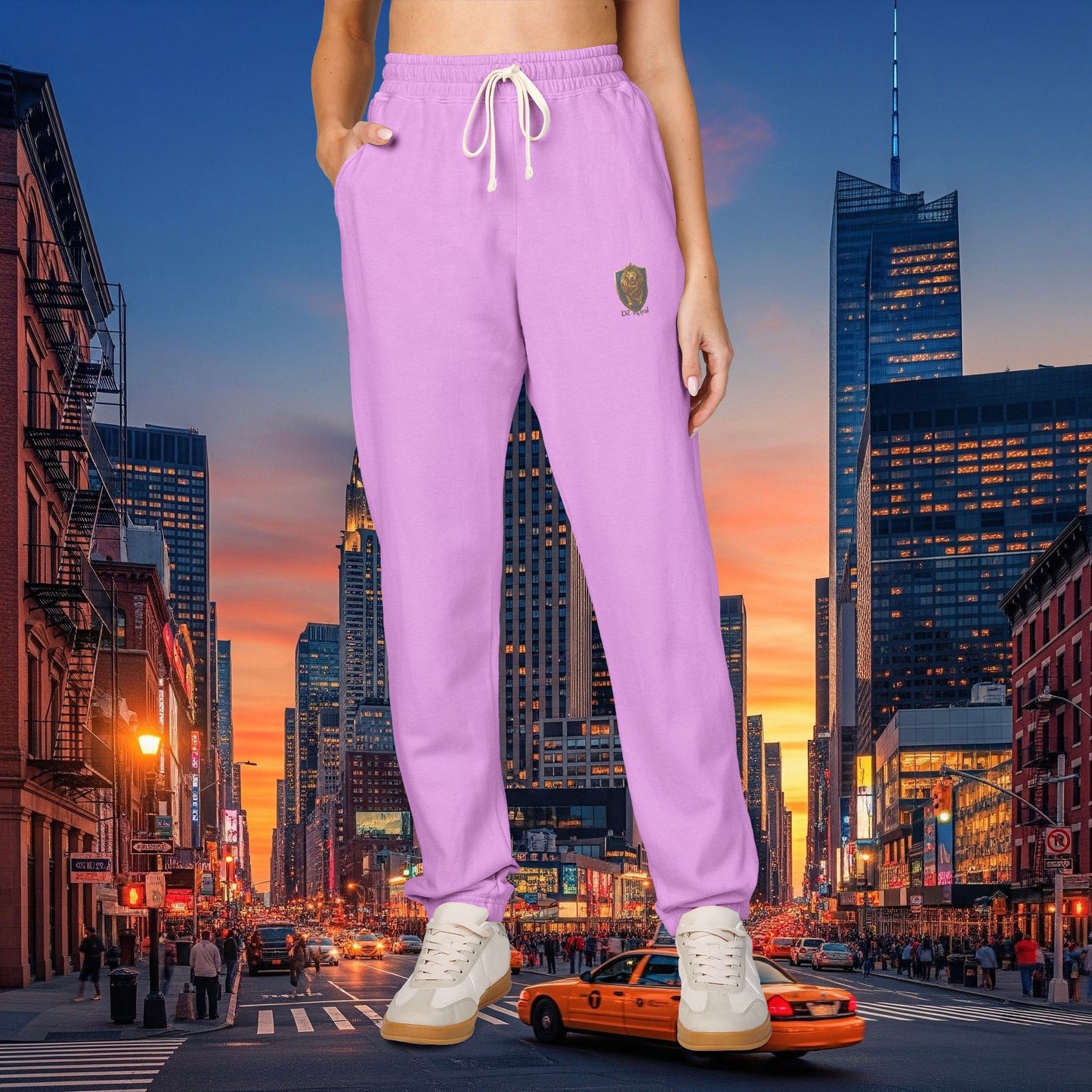 DZ Royal Cozy Garment-Dyed Fleece Sweatpants