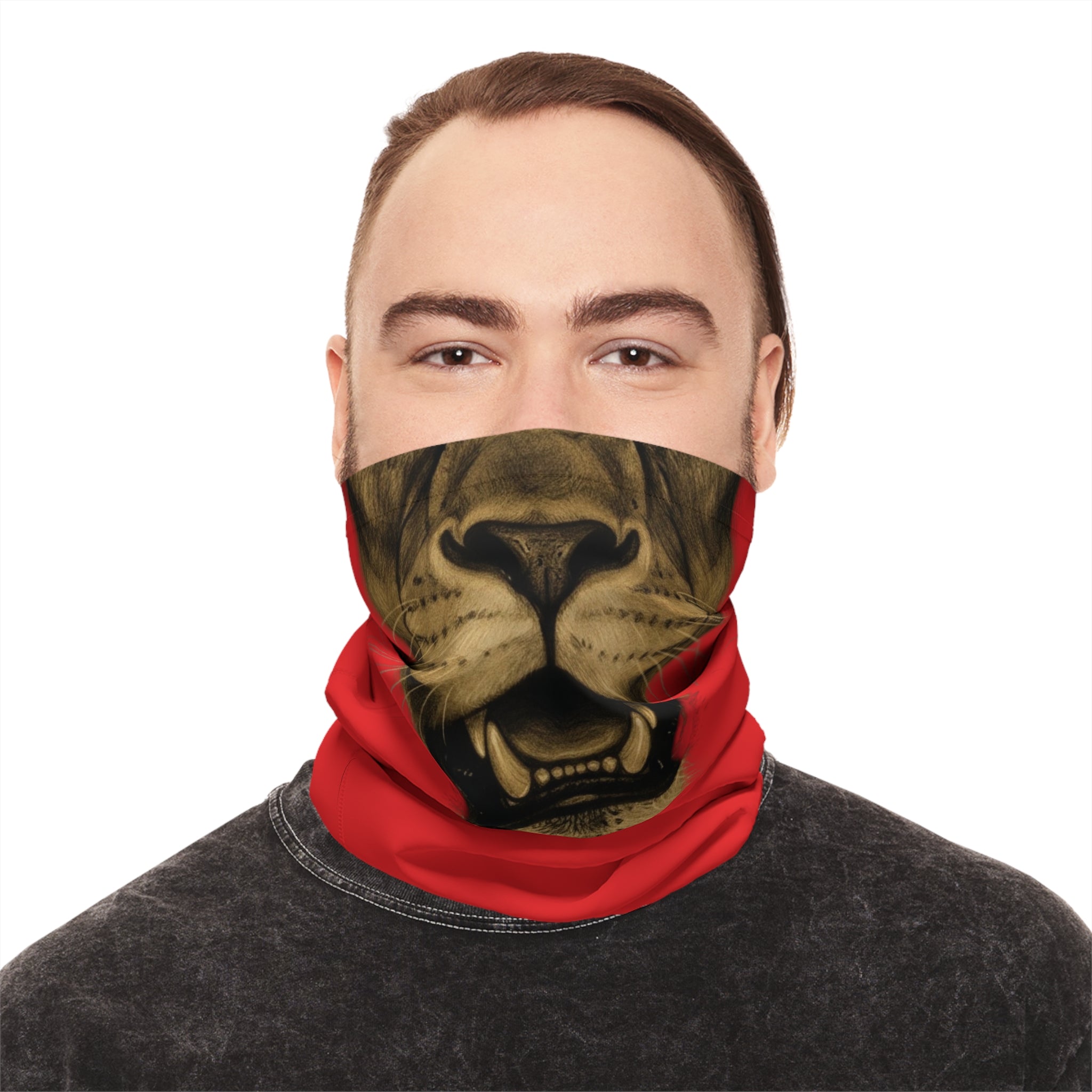 Stylish Legio Leo by DZ Royal Midweight Neck Gaiter | Versatile Fashion Accessory
