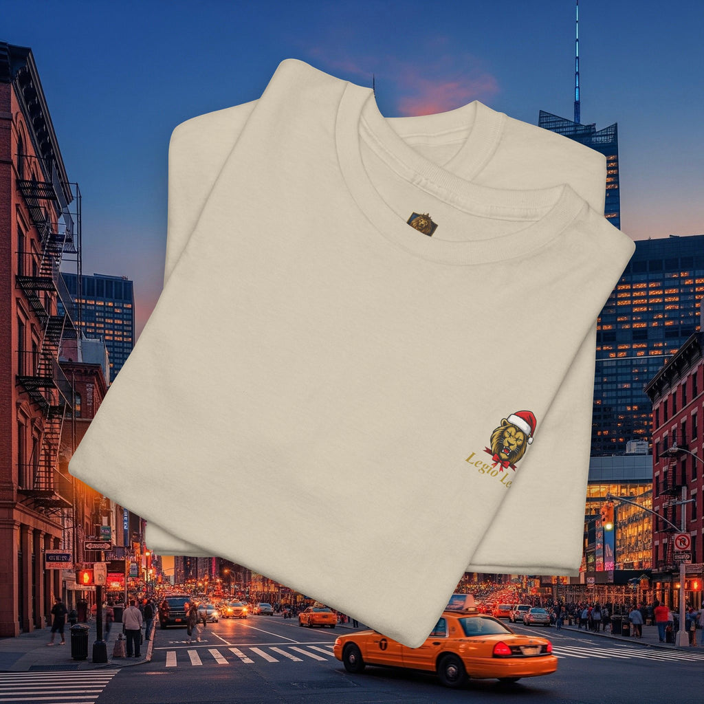 Christmas Holiday Legio Leo by DZ Royal Casual Cotton Tee