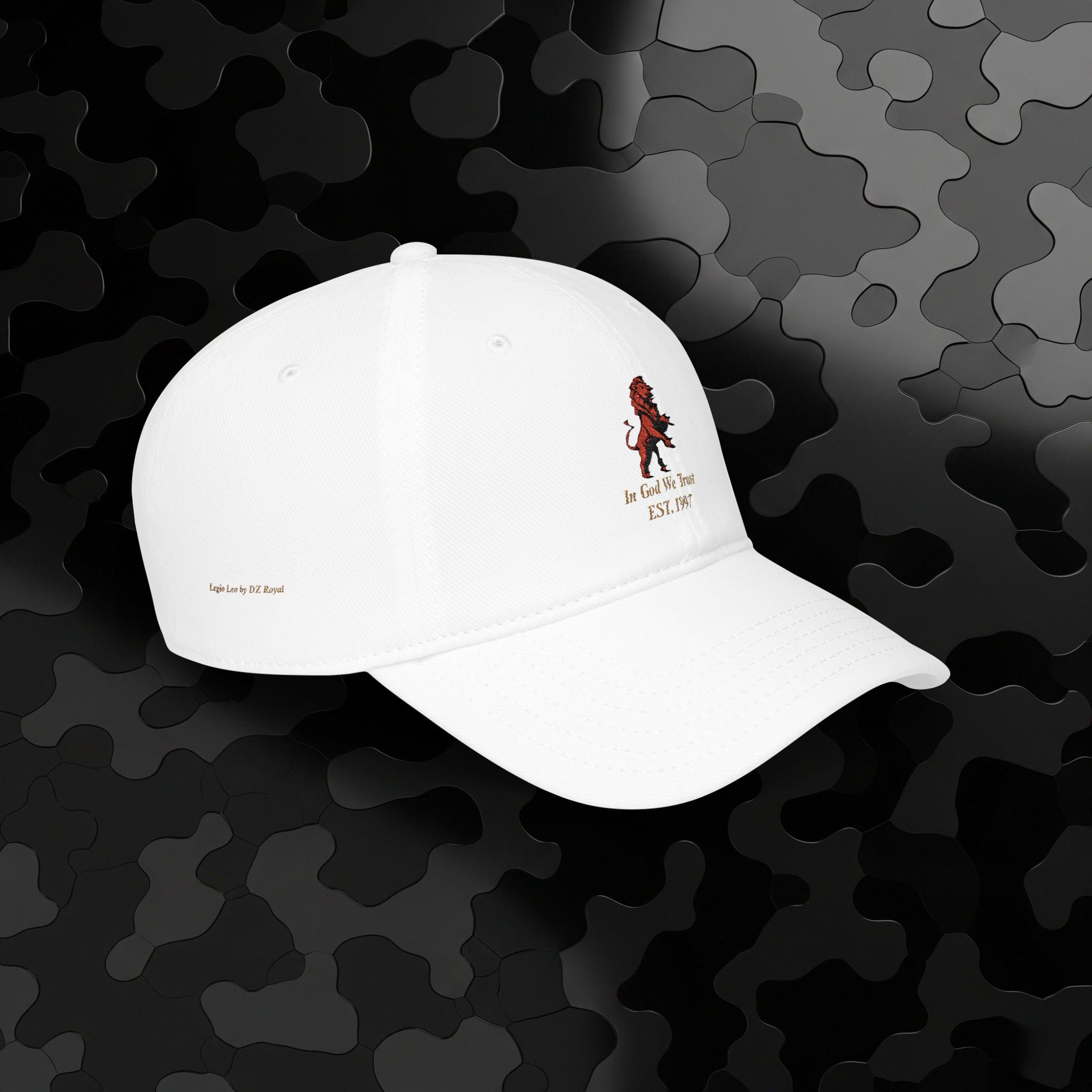 Low Profile Baseball Cap Classic Lion Logo Embroidery