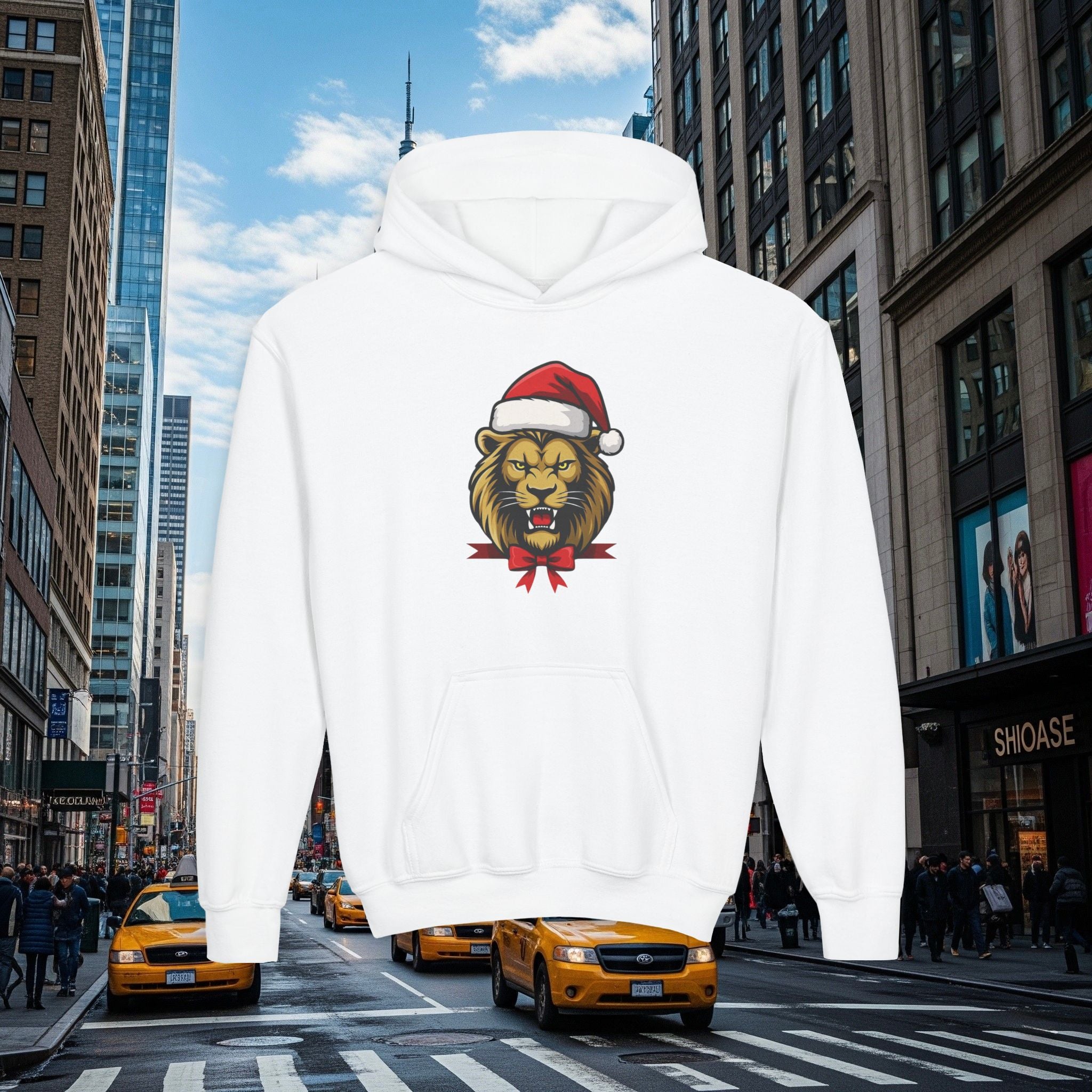 Christmas Legio Leo’s Youth Hoodie (Grown Lion)