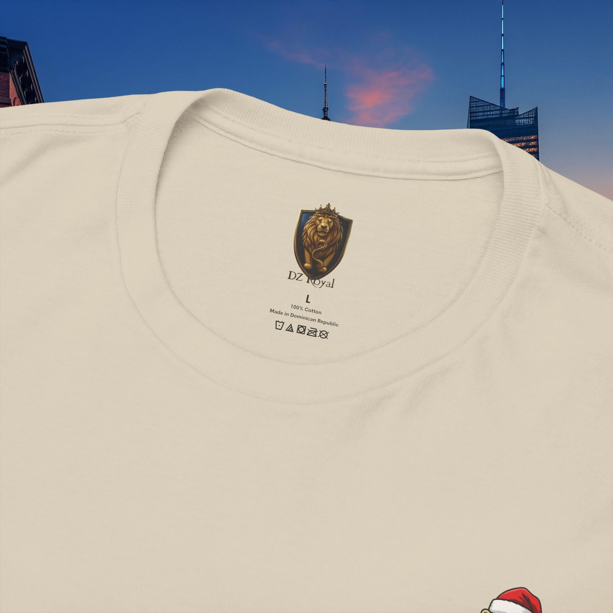 Christmas Holiday Legio Leo by DZ Royal Casual Cotton Tee