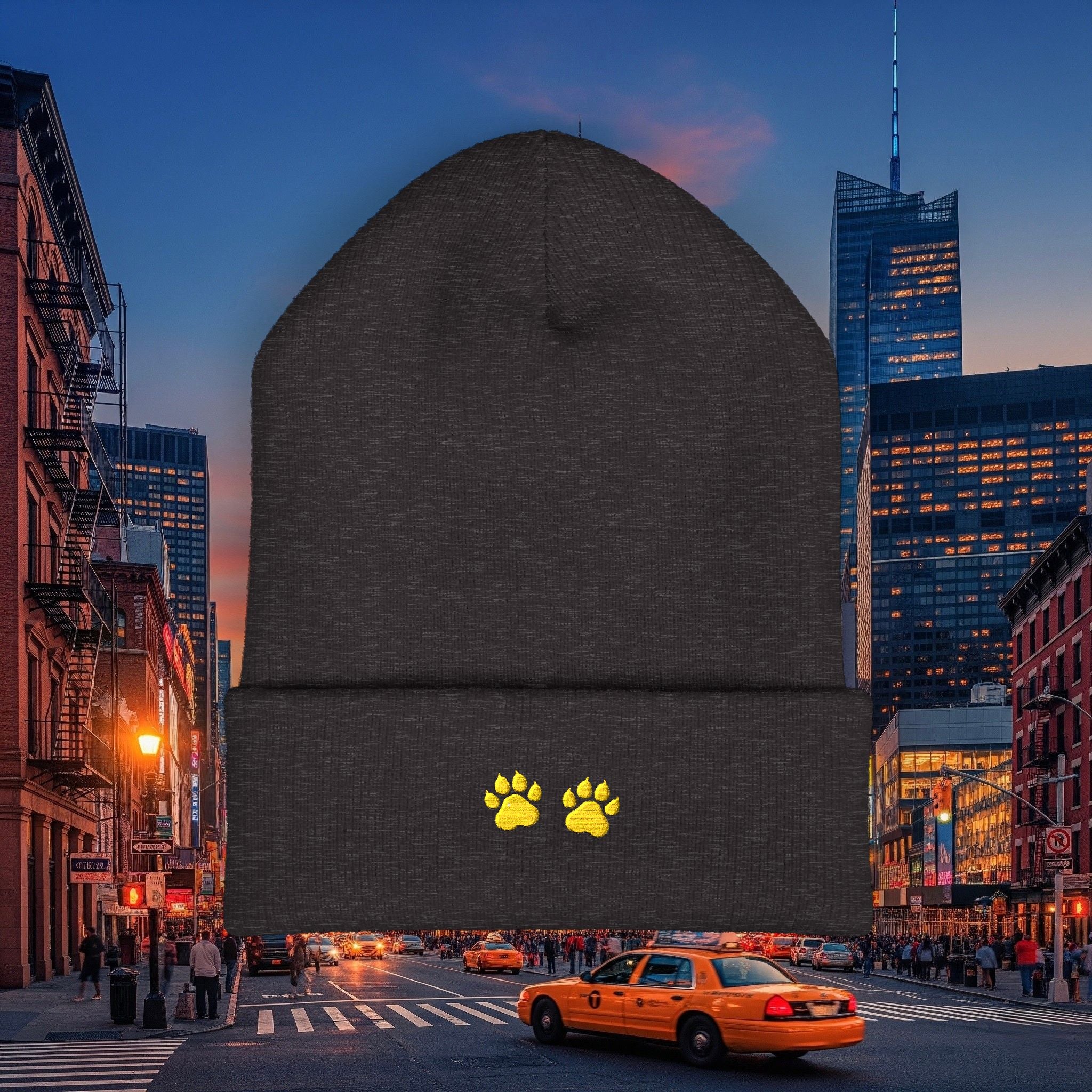 Legio Leo by DZ Royal Cuffed Beanie (Cub Paws)