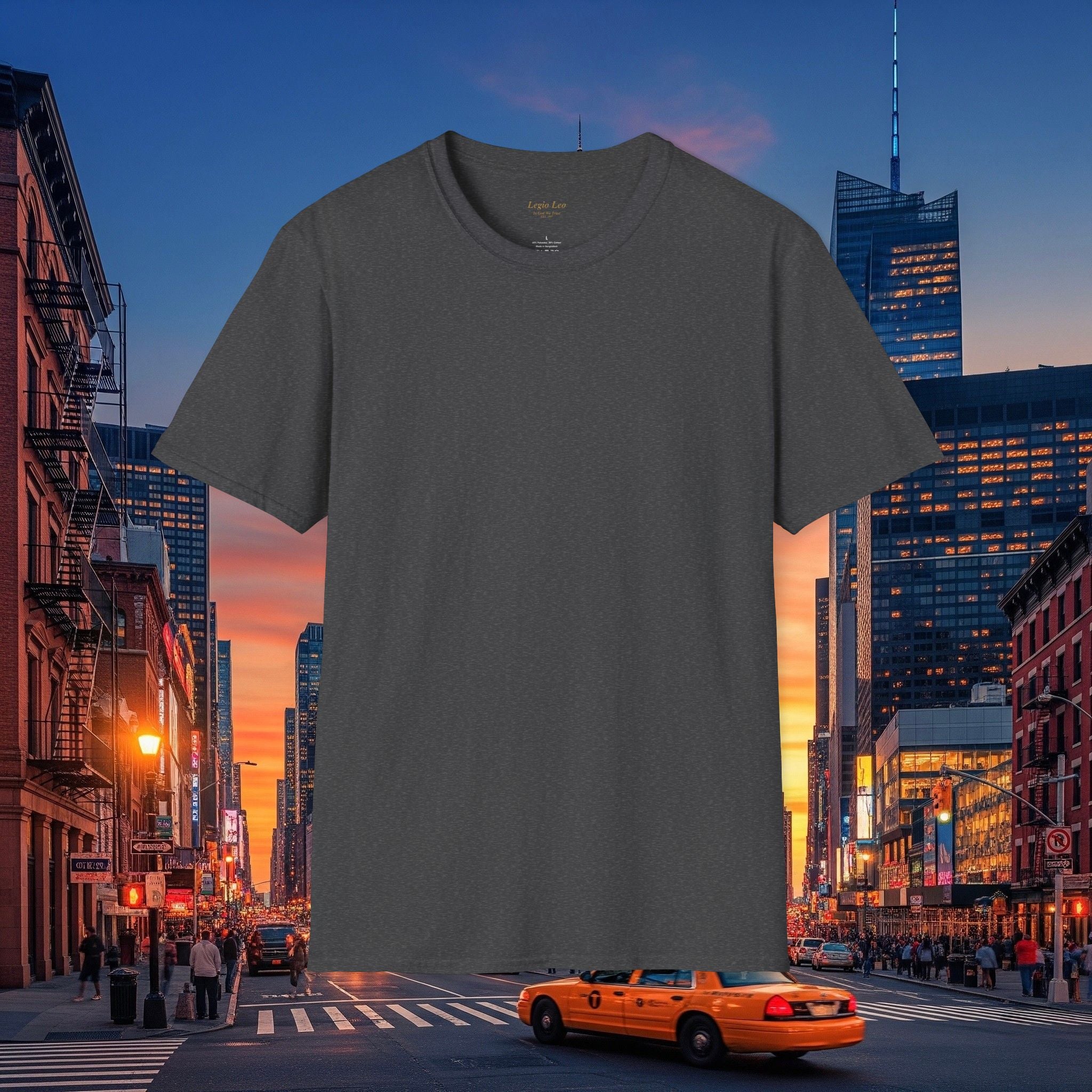 Plain T‑Shirt — Classic Basic Crewneck Tee