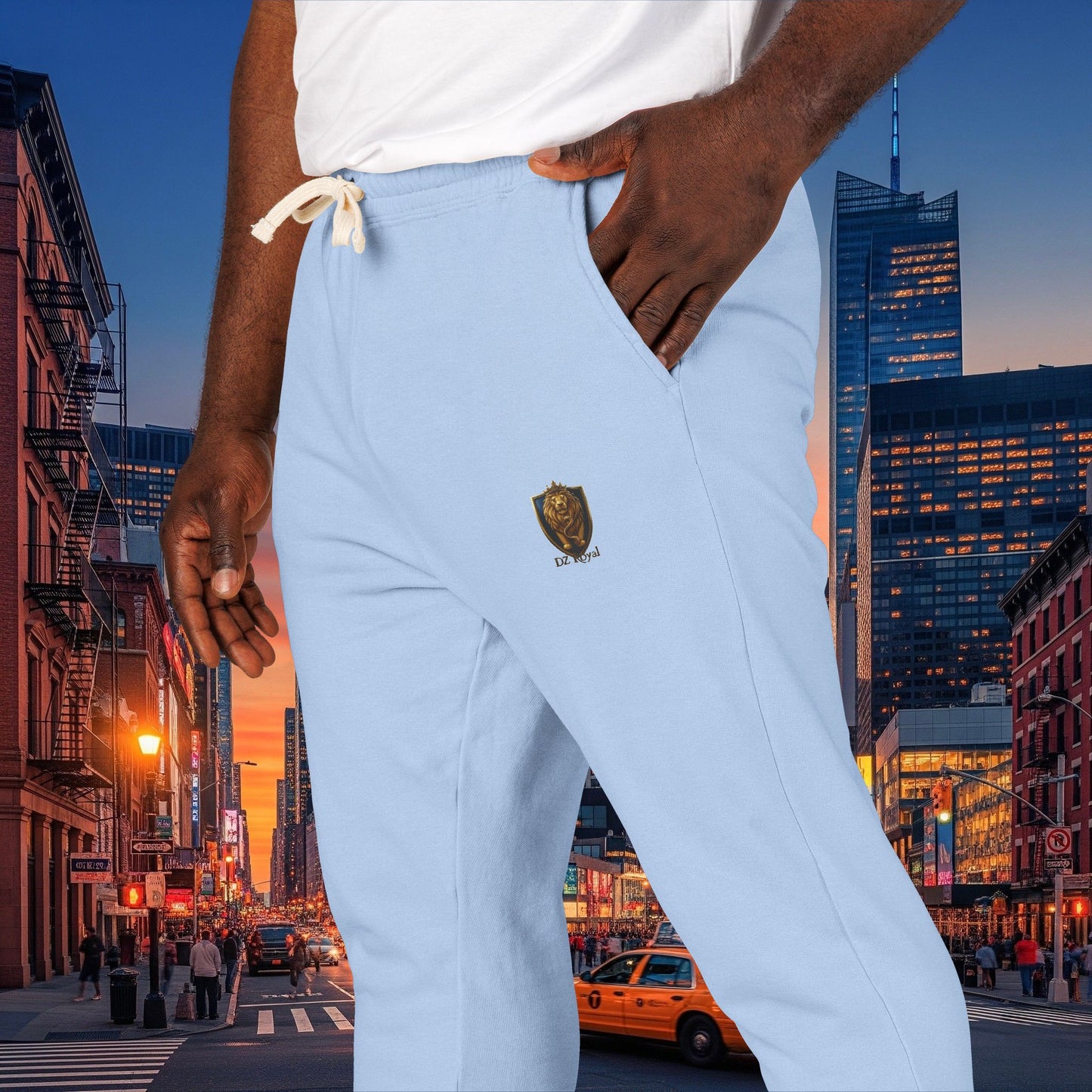 DZ Royal Cozy Garment-Dyed Fleece Sweatpants