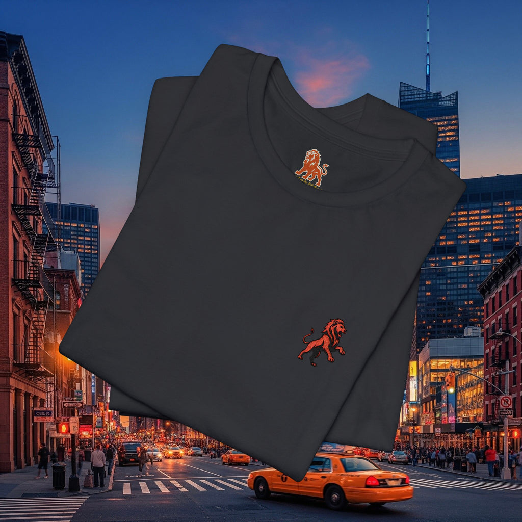 Classic Legio Leo by DZ Royal Tee — Legio Leo Embroidered Short Sleeve T-Shirt