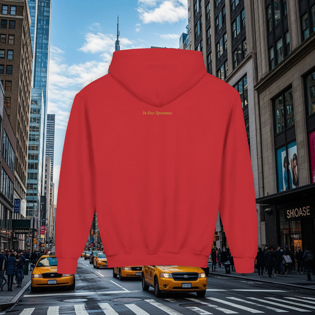 DZ Royal’s Christmas Youth Hoodie (Grown Lion)