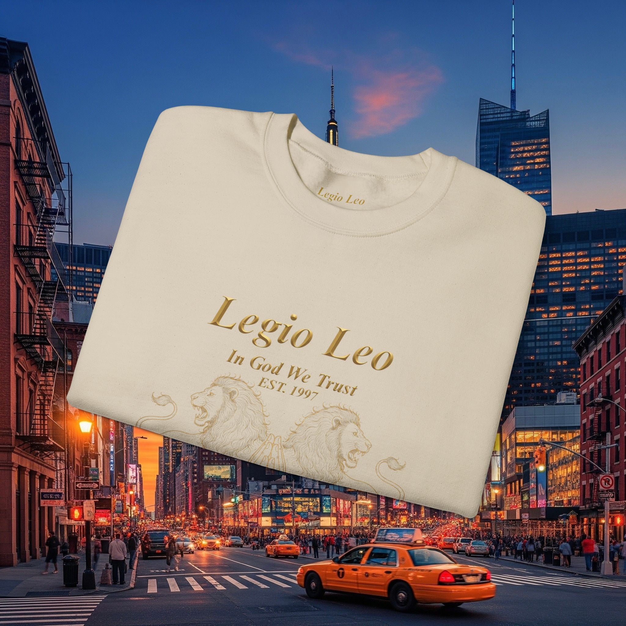 Legio Leo Cozy Crewneck Sweatshirt