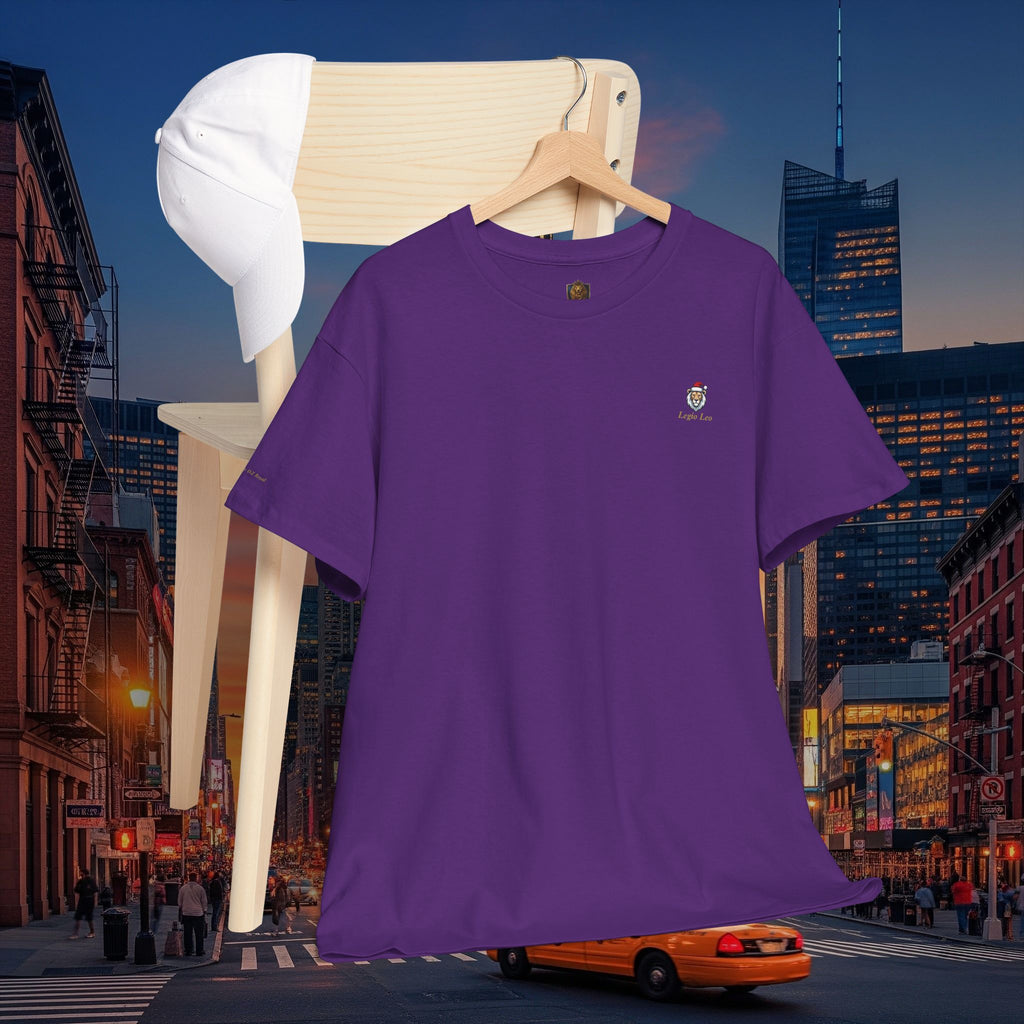 Christmas Holiday Legio Leo by DZ Royal Casual Cotton Tee