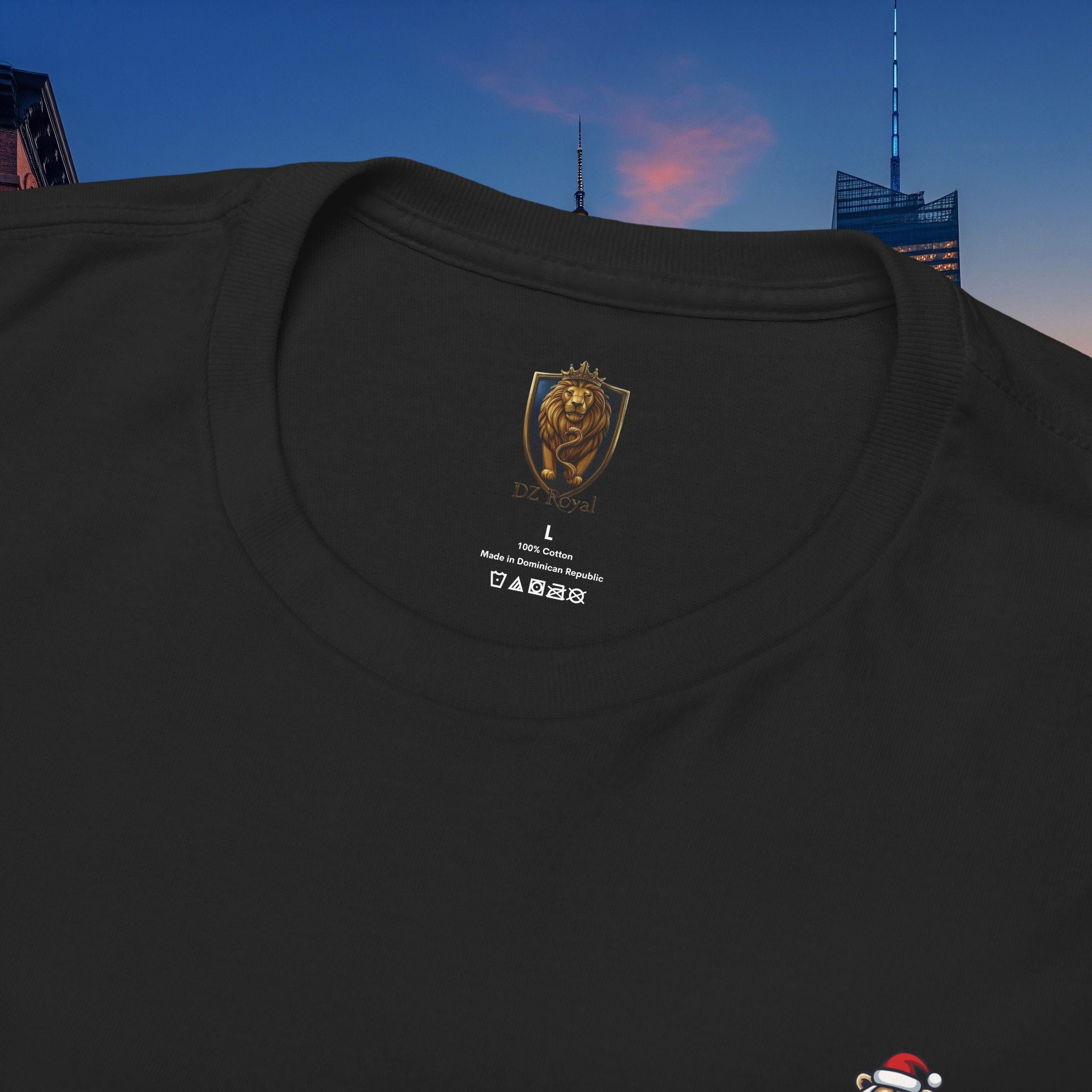 Christmas Holiday Legio Leo by DZ Royal Casual Cotton Tee