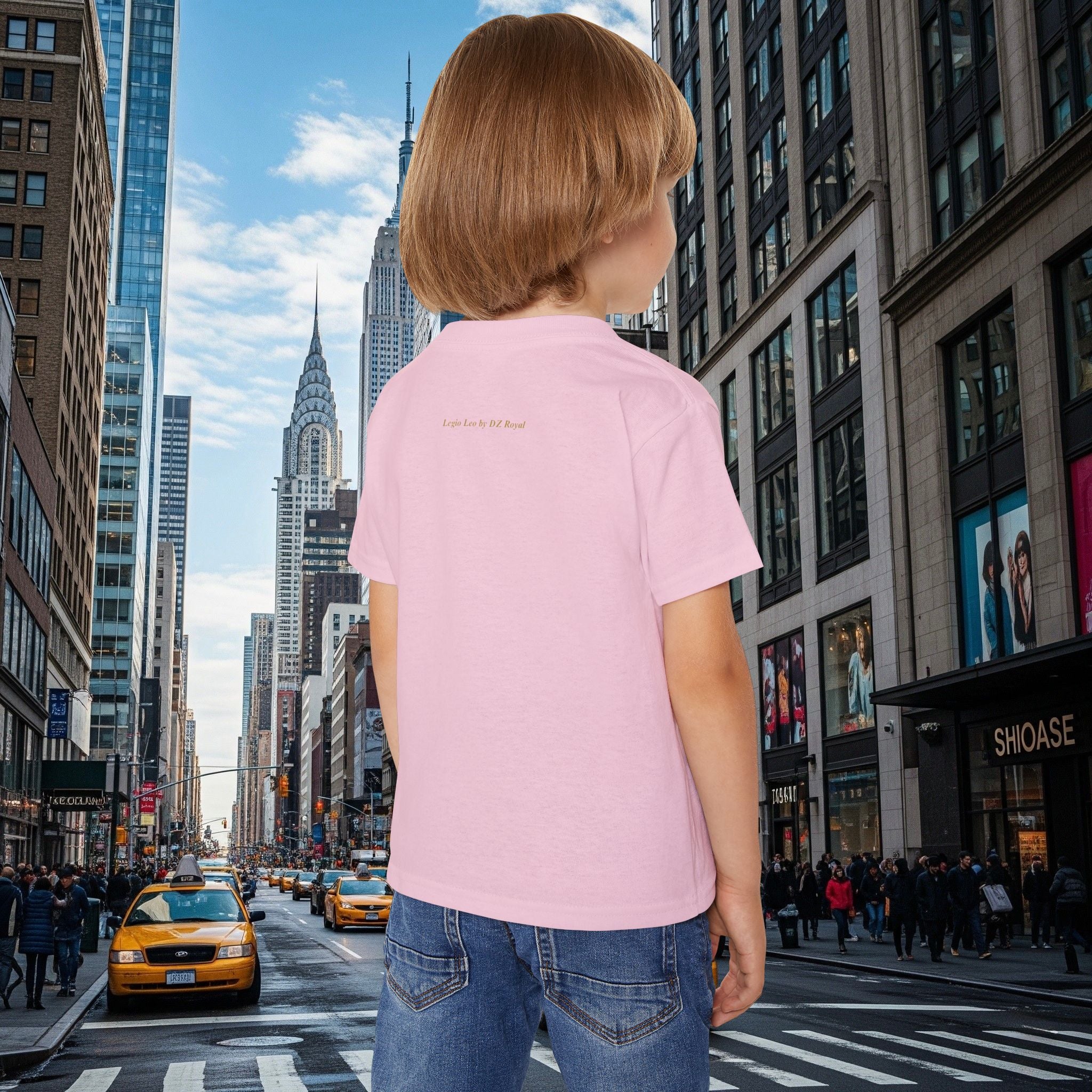 Toddler T‑Shirt — Legio Leo for Kids(Grown Lion)