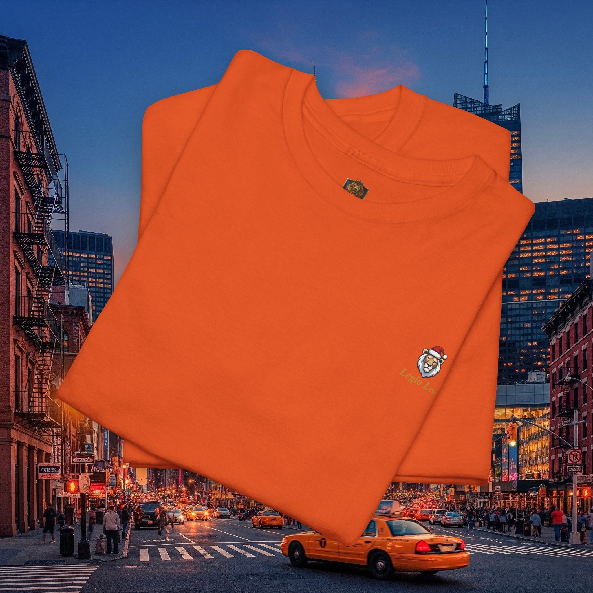 Christmas Holiday Legio Leo by DZ Royal Casual Cotton Tee