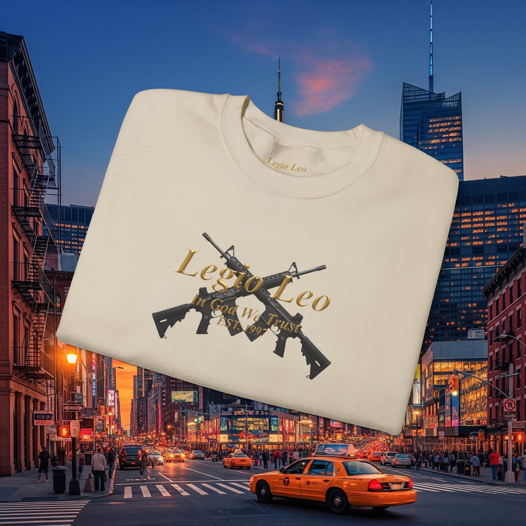 Legio Leo Crewneck Sweatshirt | Legio Leo Warrior Sweatshirt