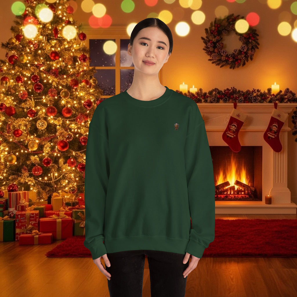 Christmas Holiday DZ Royal Cozy Unisex Crewneck Sweatshirt for