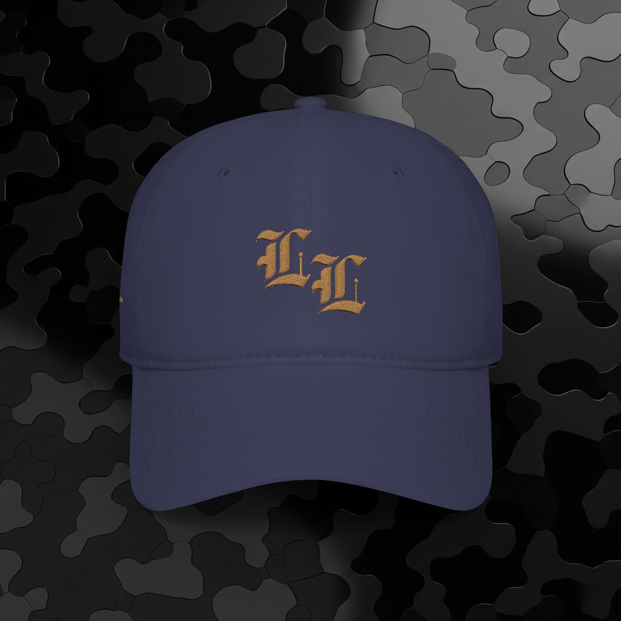 Low Profile Baseball Cap Old English 'LL' Embroidery