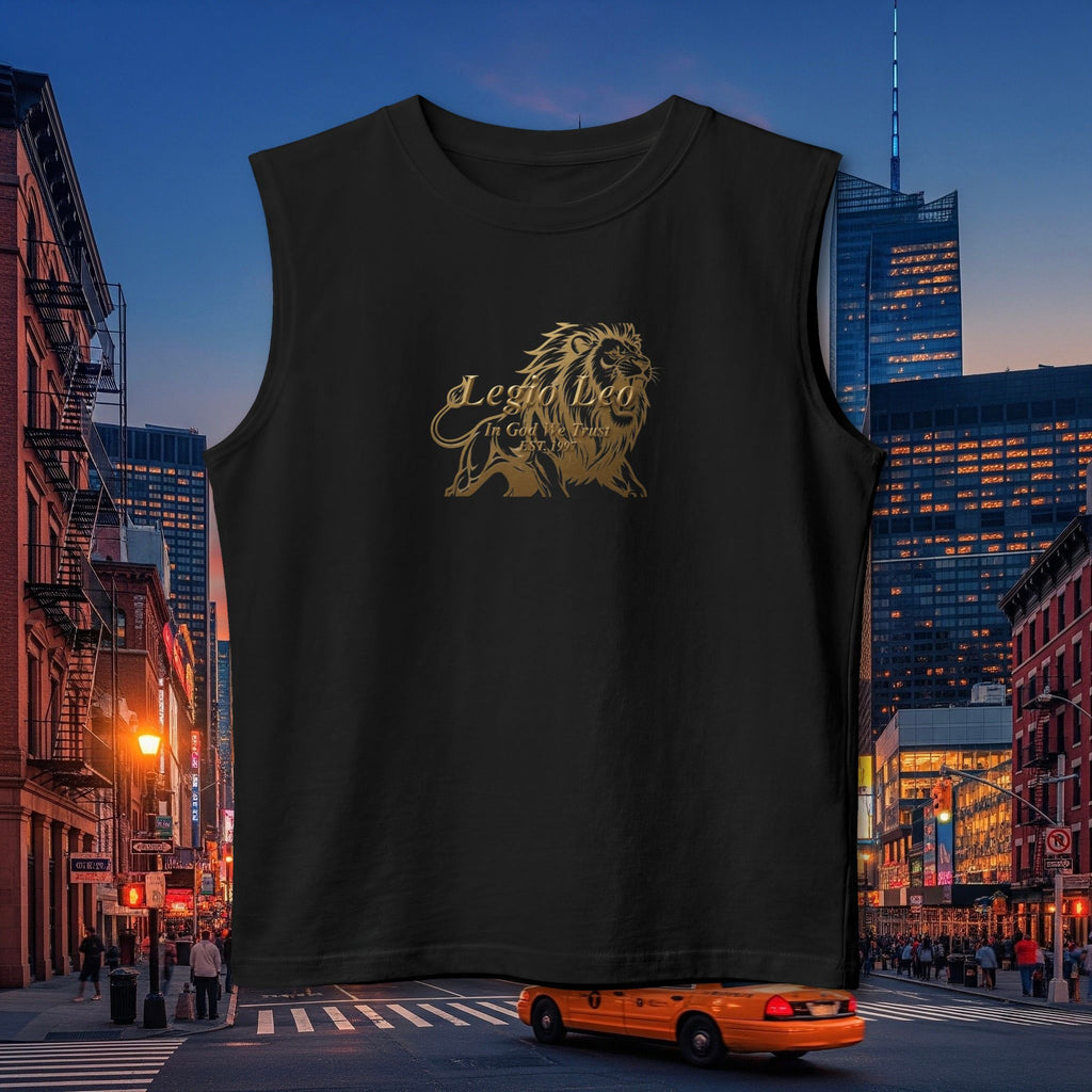 Lion 'Forge Your Legacy' Muscle Tank — Inspirational Athletic Tank Top