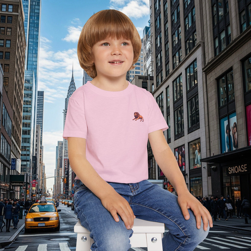 Toddler T‑Shirt — Legio Leo for Kids(Grown Lion)