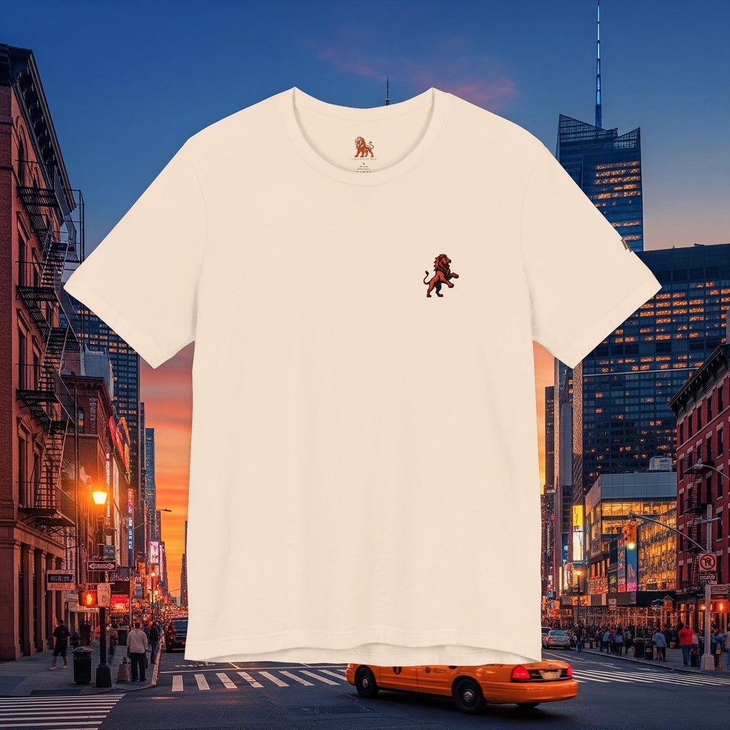 Classic Legio Leo by DZ Royal Tee — Legio Leo Embroidered Short Sleeve T-Shirt