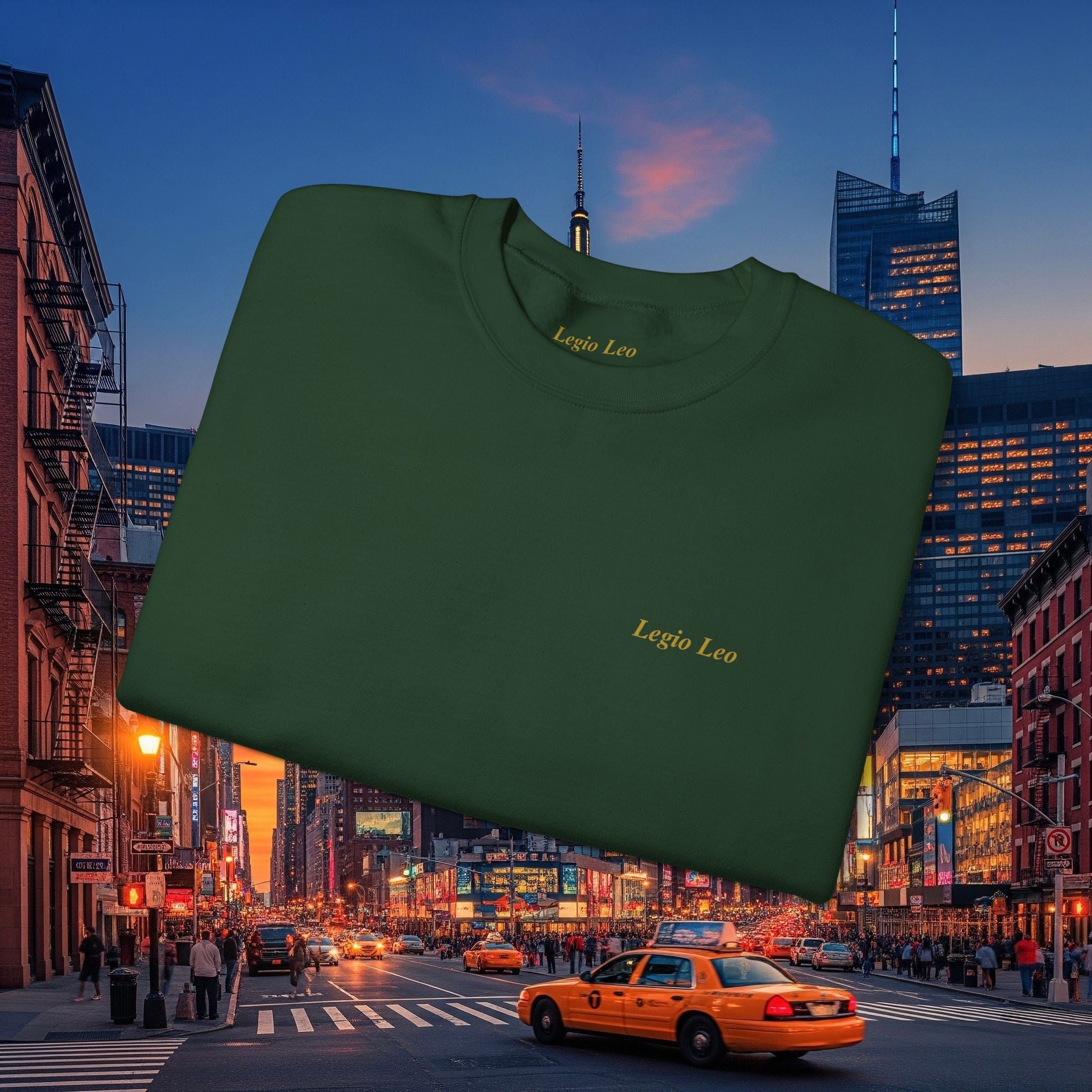 Legio Leo by DZ Royal Cozy Crewneck Sweatshirt | Legio Leo Print