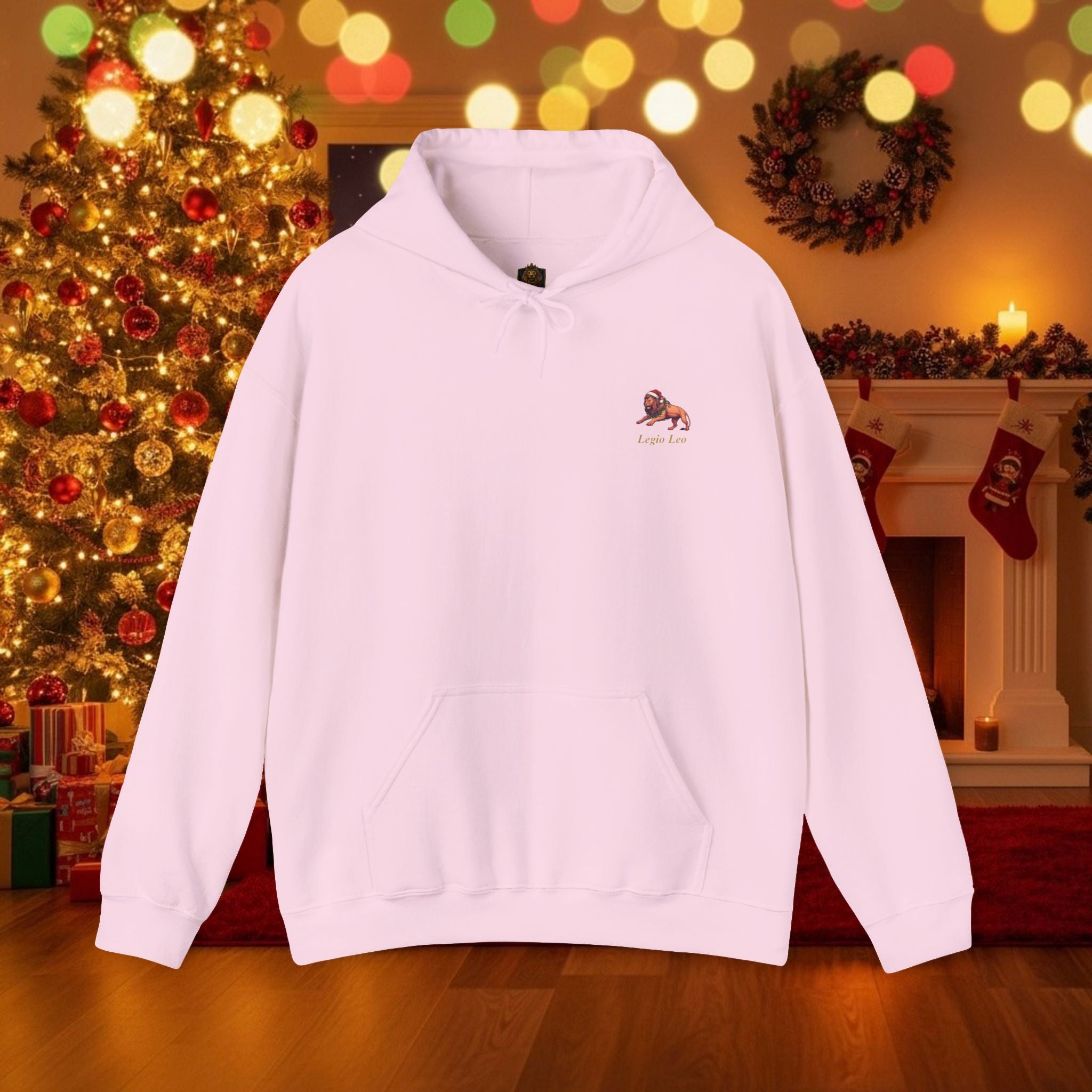 Christmas Legio Leo by DZ Royal Cozy Unisex Hooded Sweatshirt