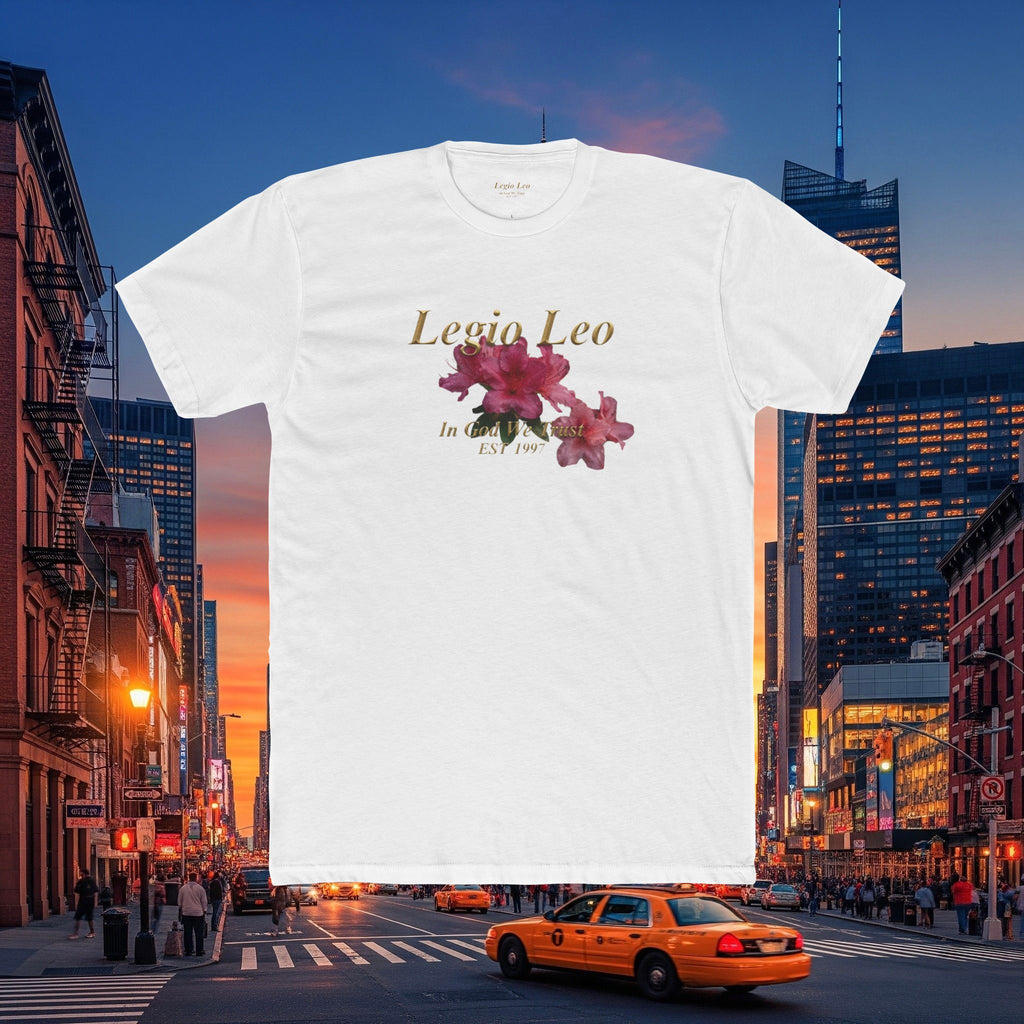 Floral Tee — "Legia Leo Azalea Flowers" Astrology Shirt