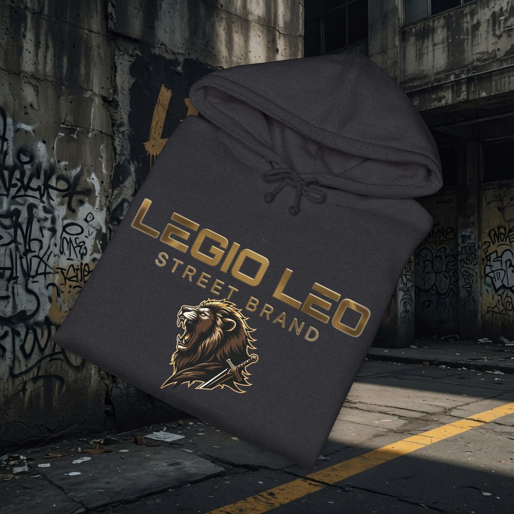 Legio Leo | Urban Street Wear | Unisex Heavyweight Hooded Sweatshirt