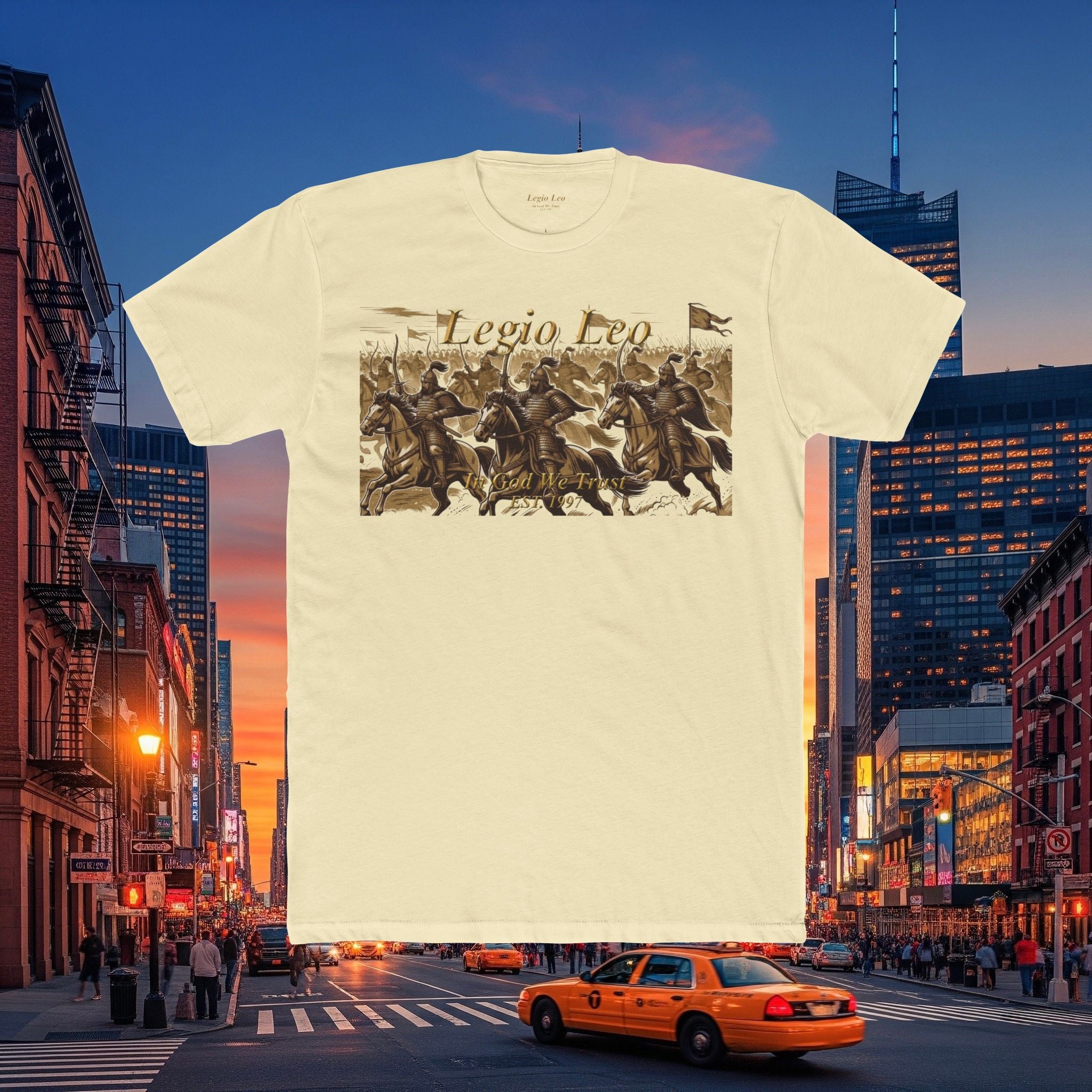 Legio Leo Cavalry Graphic Tee | Ancient Warrior Design