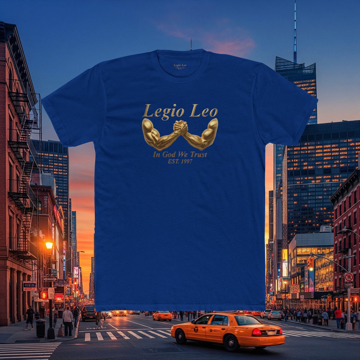 T‑Shirt — 'Legio Leo and In God We Trust Show of Strength Tee