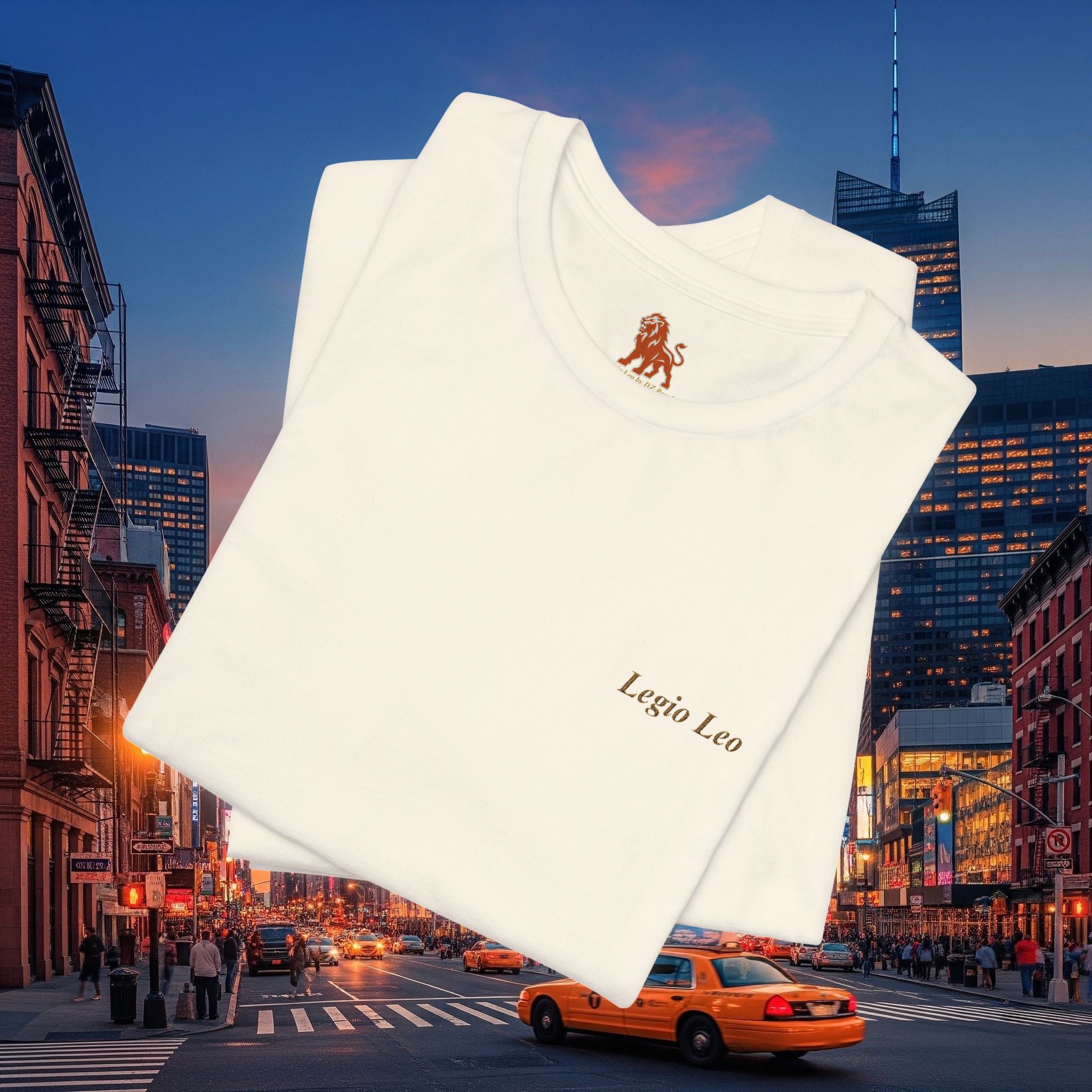 Legio Leo by DZ Royal Tee — Legio Leo Embroidered Short Sleeve T-Shirt