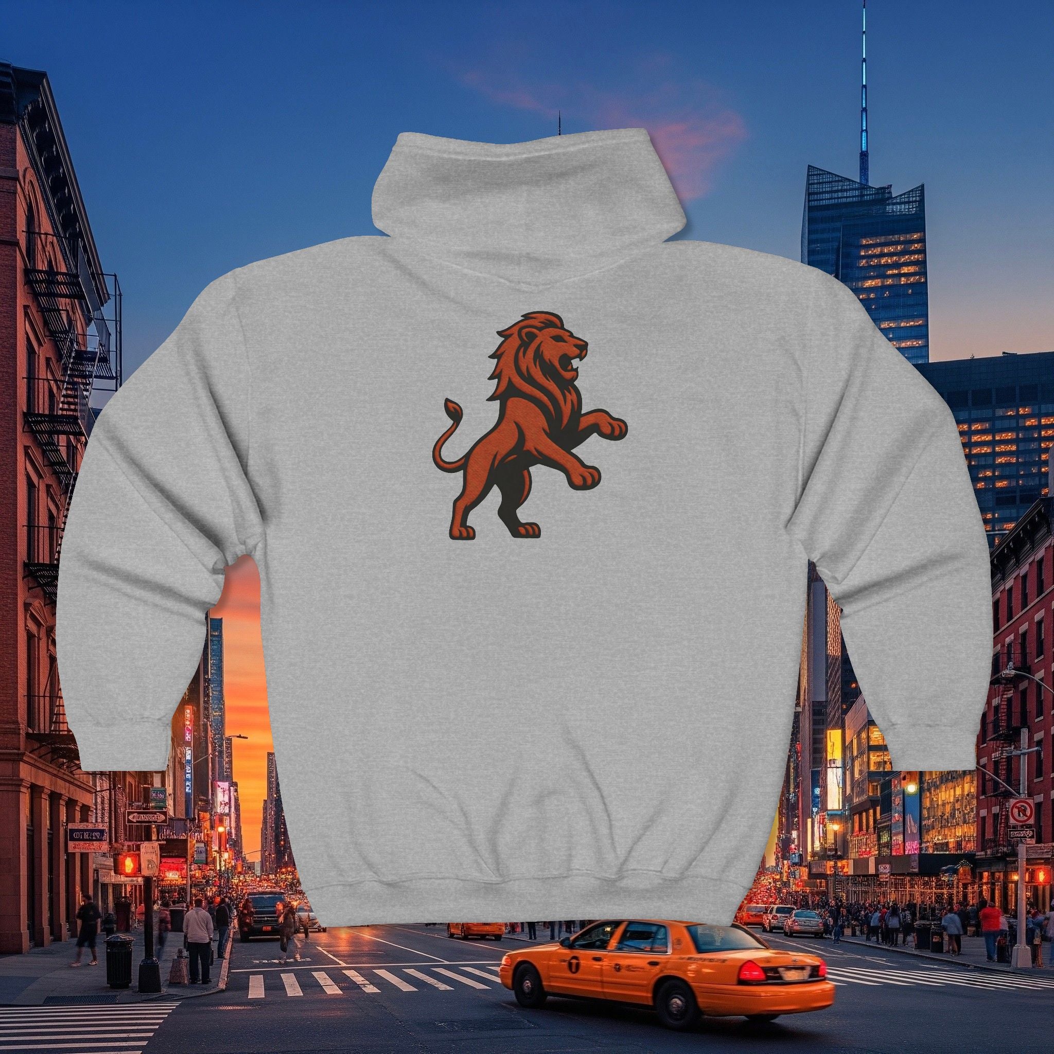Legio Leo Zip Hoodie | Large Lion Emblem