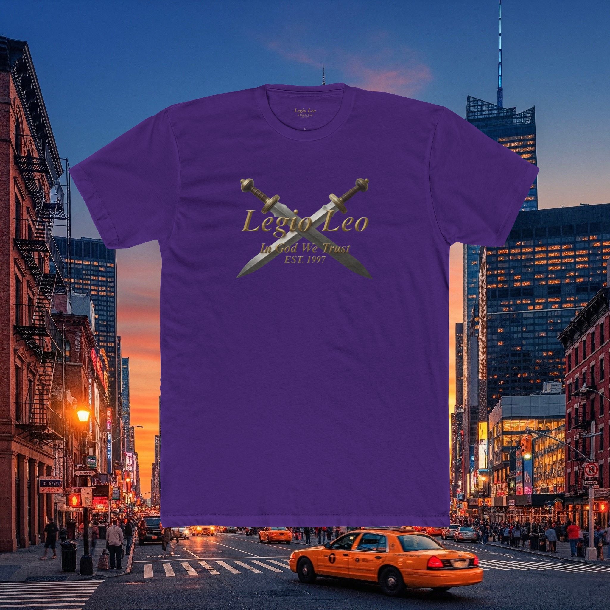 Gladius Tee — 'Roman Gladius' Crossed Swords Graphic Shirt
