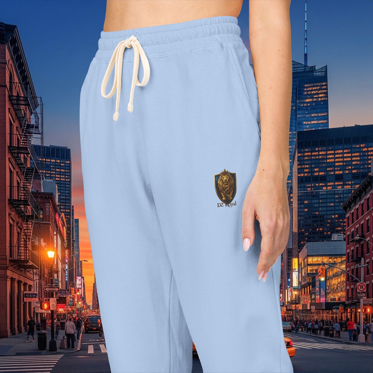 DZ Royal Cozy Garment-Dyed Fleece Sweatpants