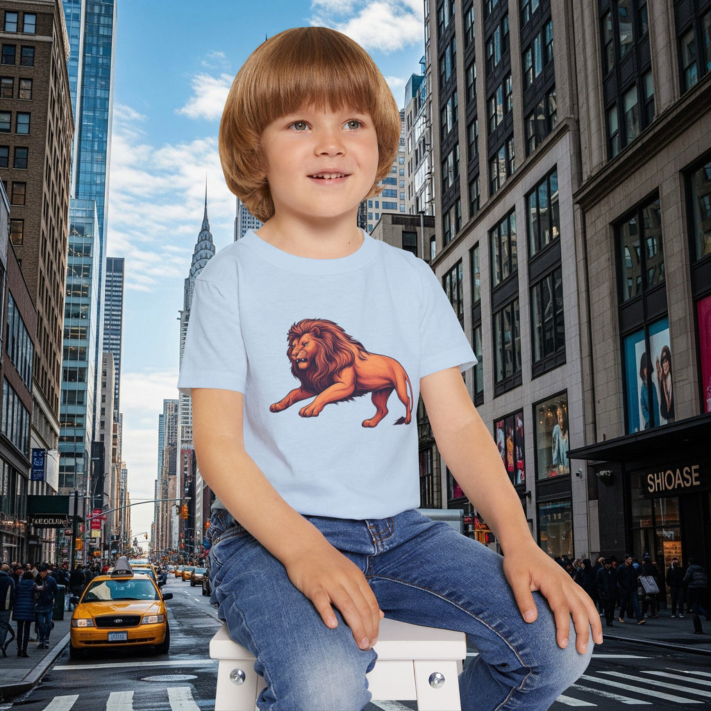Toddler T‑Shirt — Legio Leo for Kids(Grown Lion)