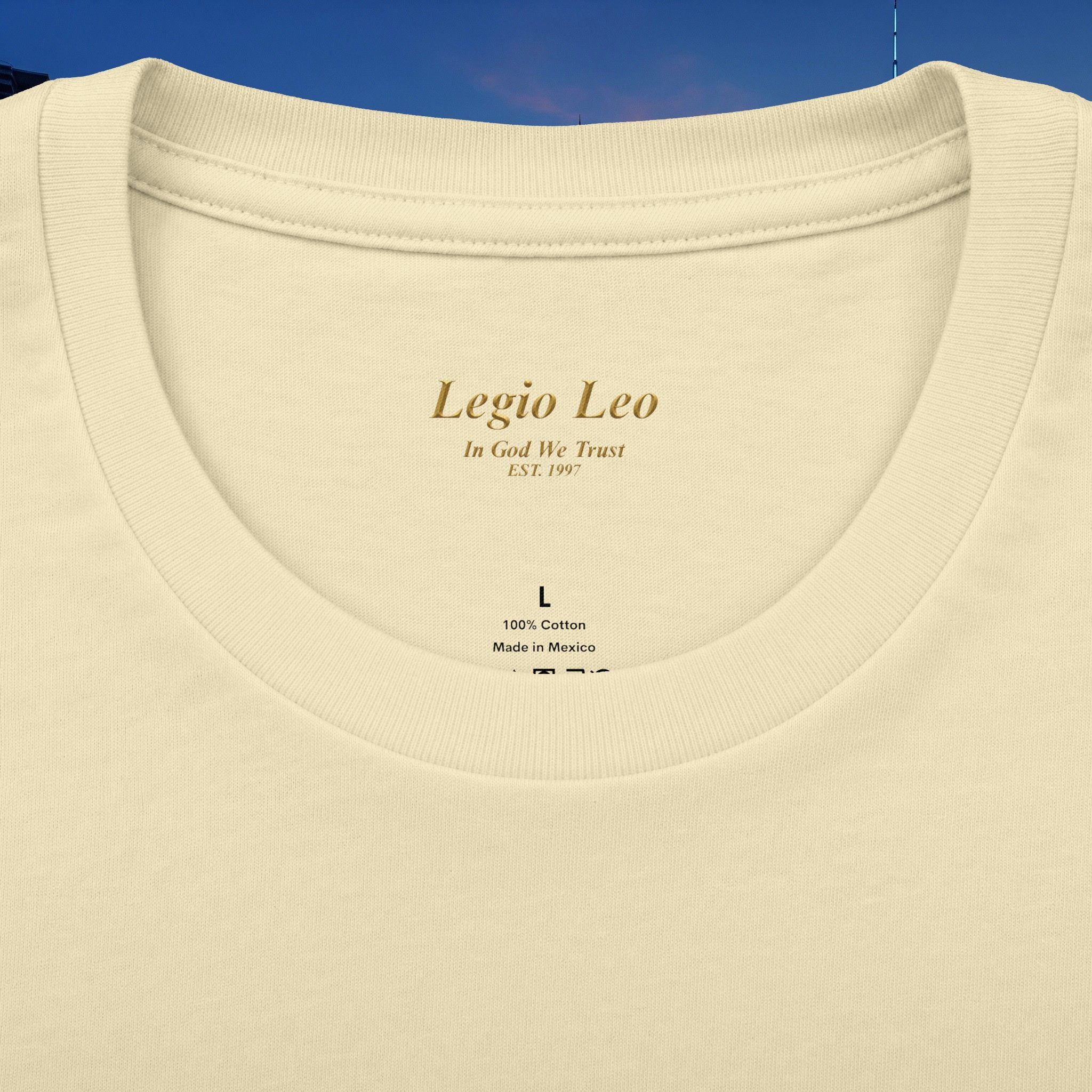 Unisex Cotton Crew Tee