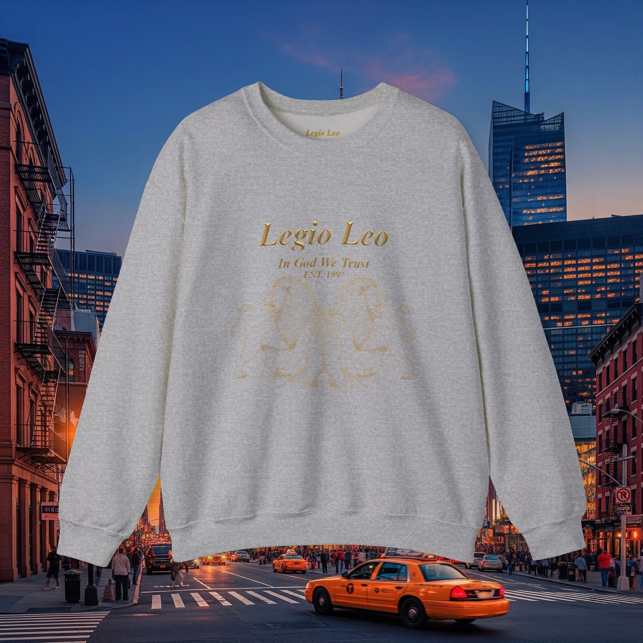 Legio Leo Cozy Crewneck Sweatshirt