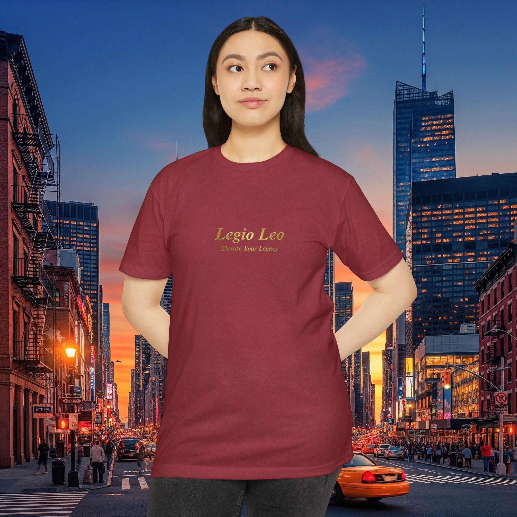 Legio Leo Minimalist Logo T-Shirt — "Legio Leo: Elevate Your Legacy"