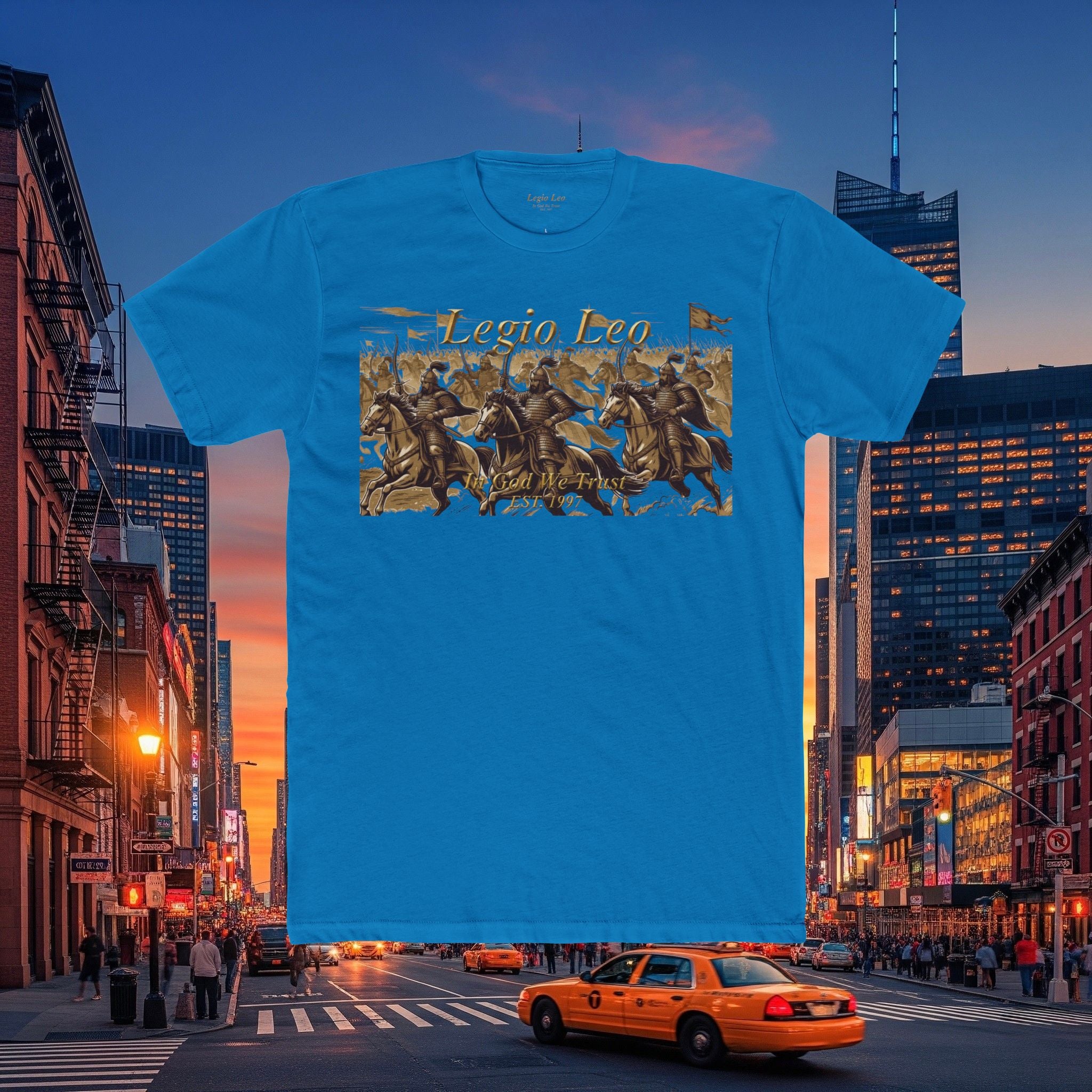 Legio Leo Cavalry Graphic Tee | Ancient Warrior Design