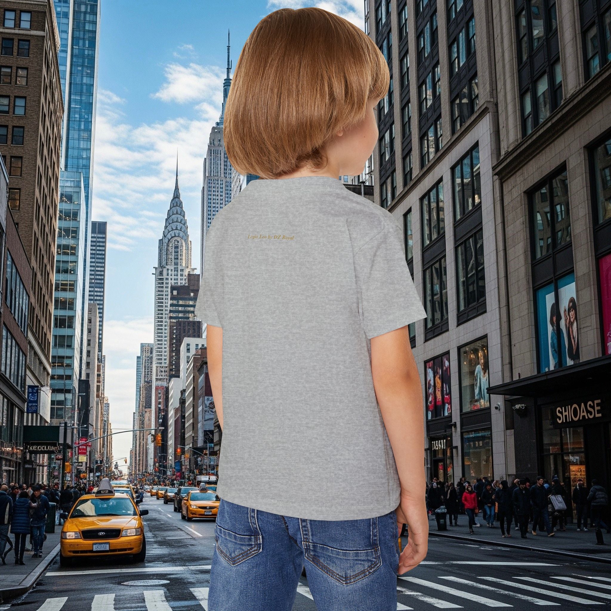 Toddler T‑Shirt — Legio Leo for Kids(Grown Lion)