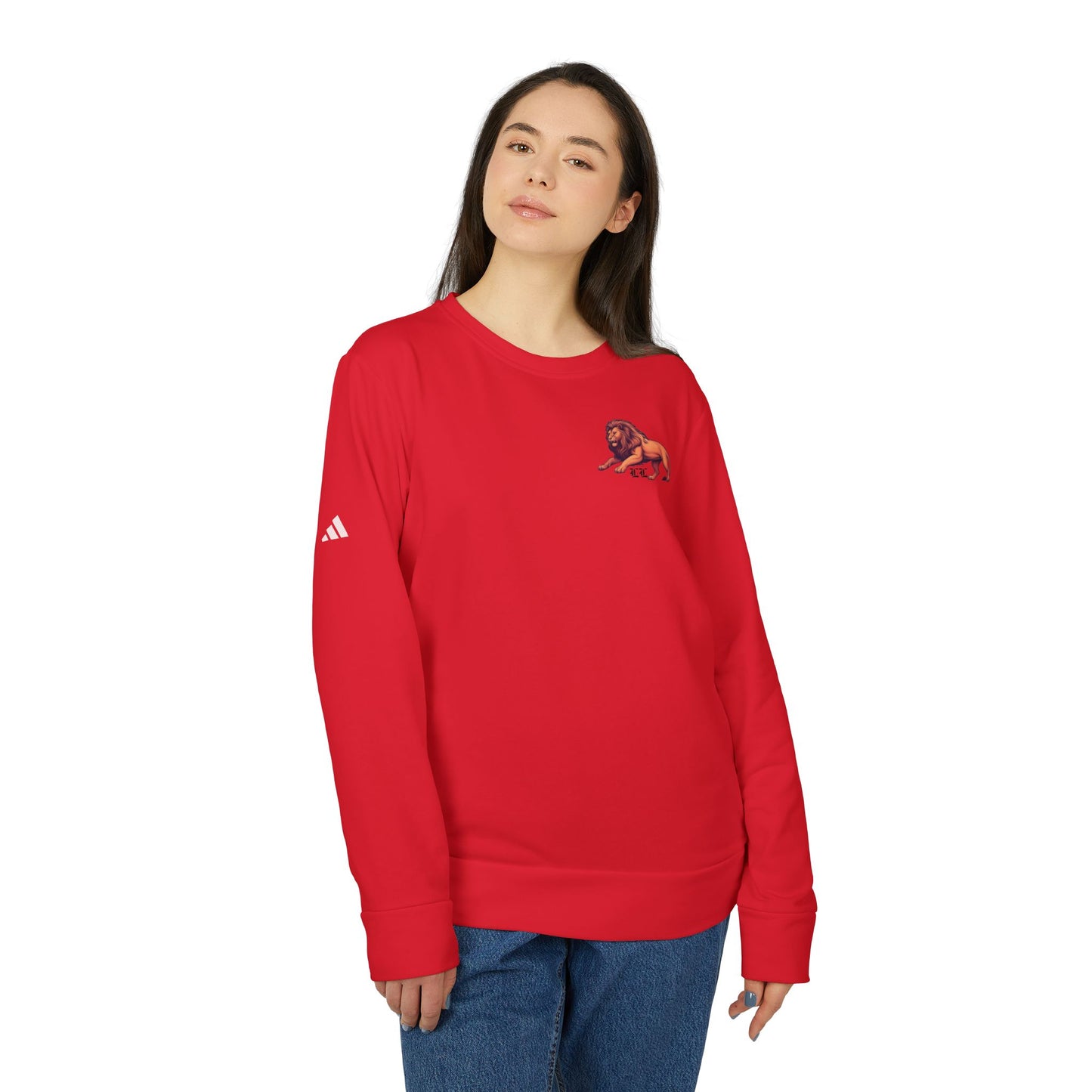 Adidas/Legio Leo by DZ Royal Unisex Fleece Crewneck Sweatshirt