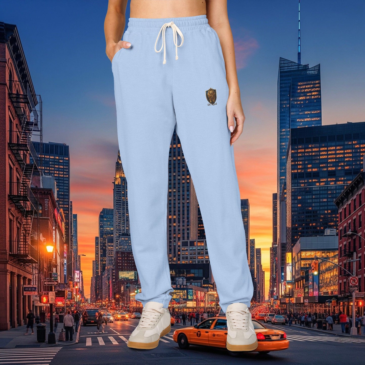 DZ Royal Cozy Garment-Dyed Fleece Sweatpants