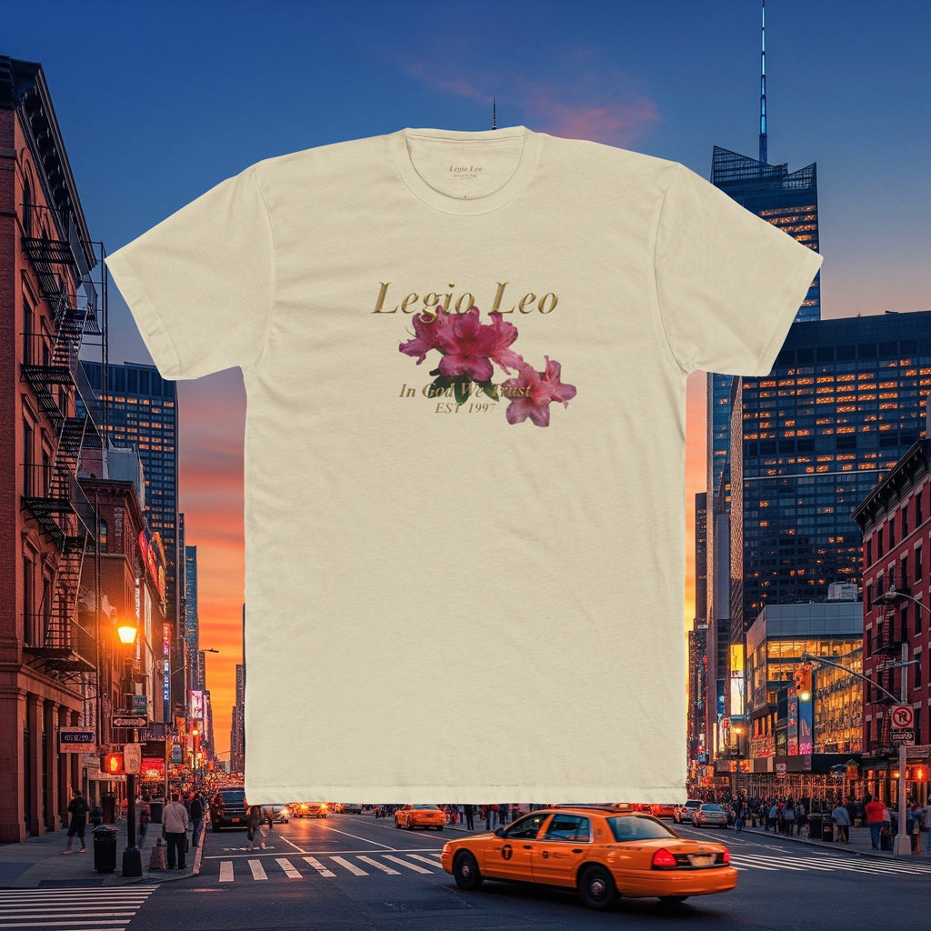 Floral Tee — "Legia Leo Azalea Flowers" Astrology Shirt